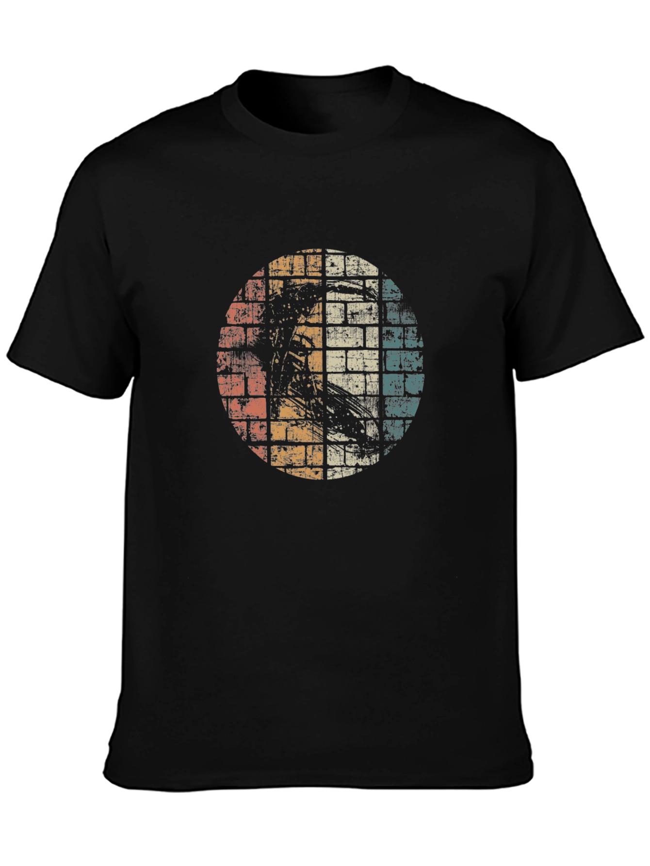 Retro Brick Wall T-Shirt