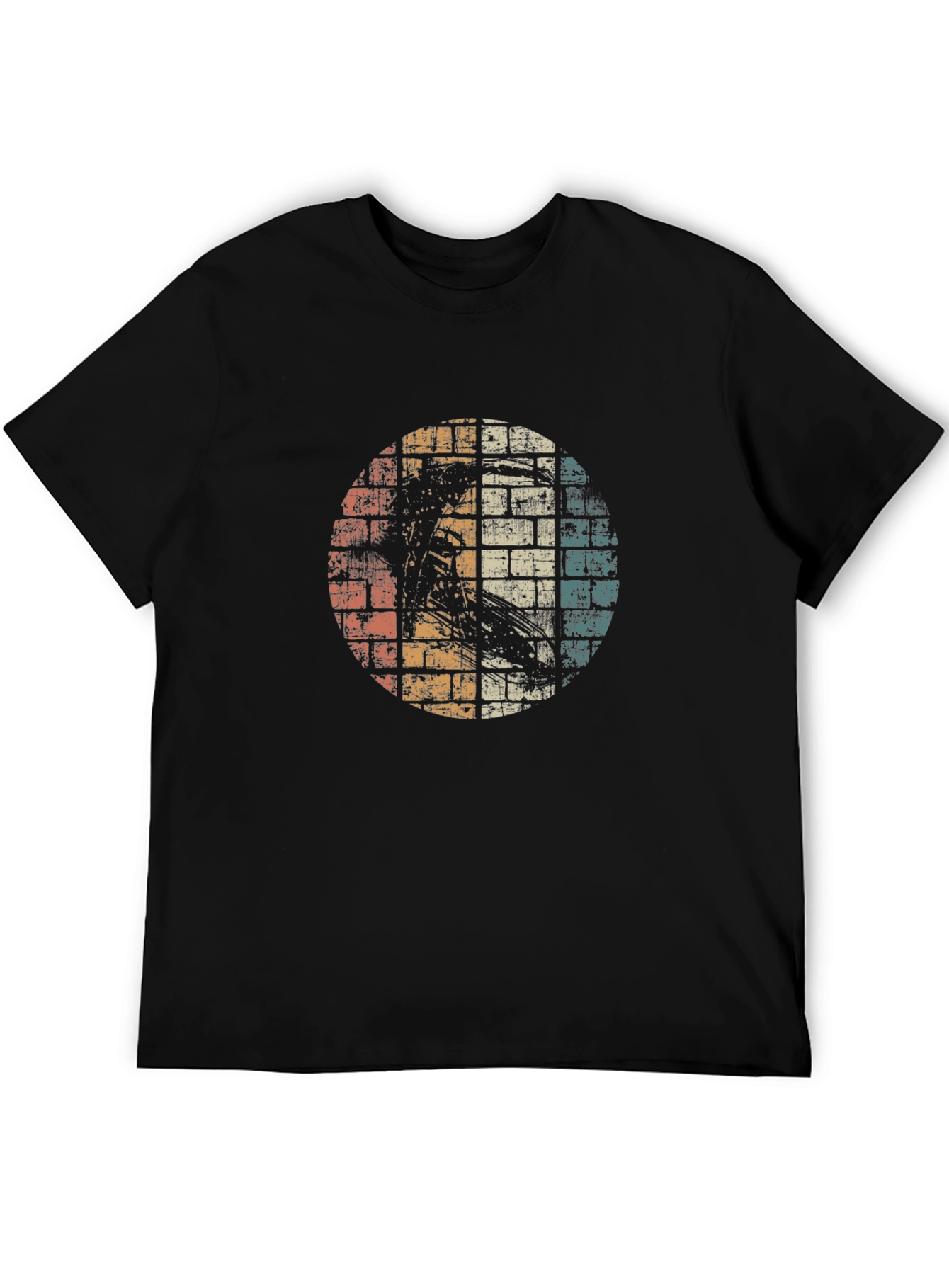 Retro Brick Wall T-Shirt