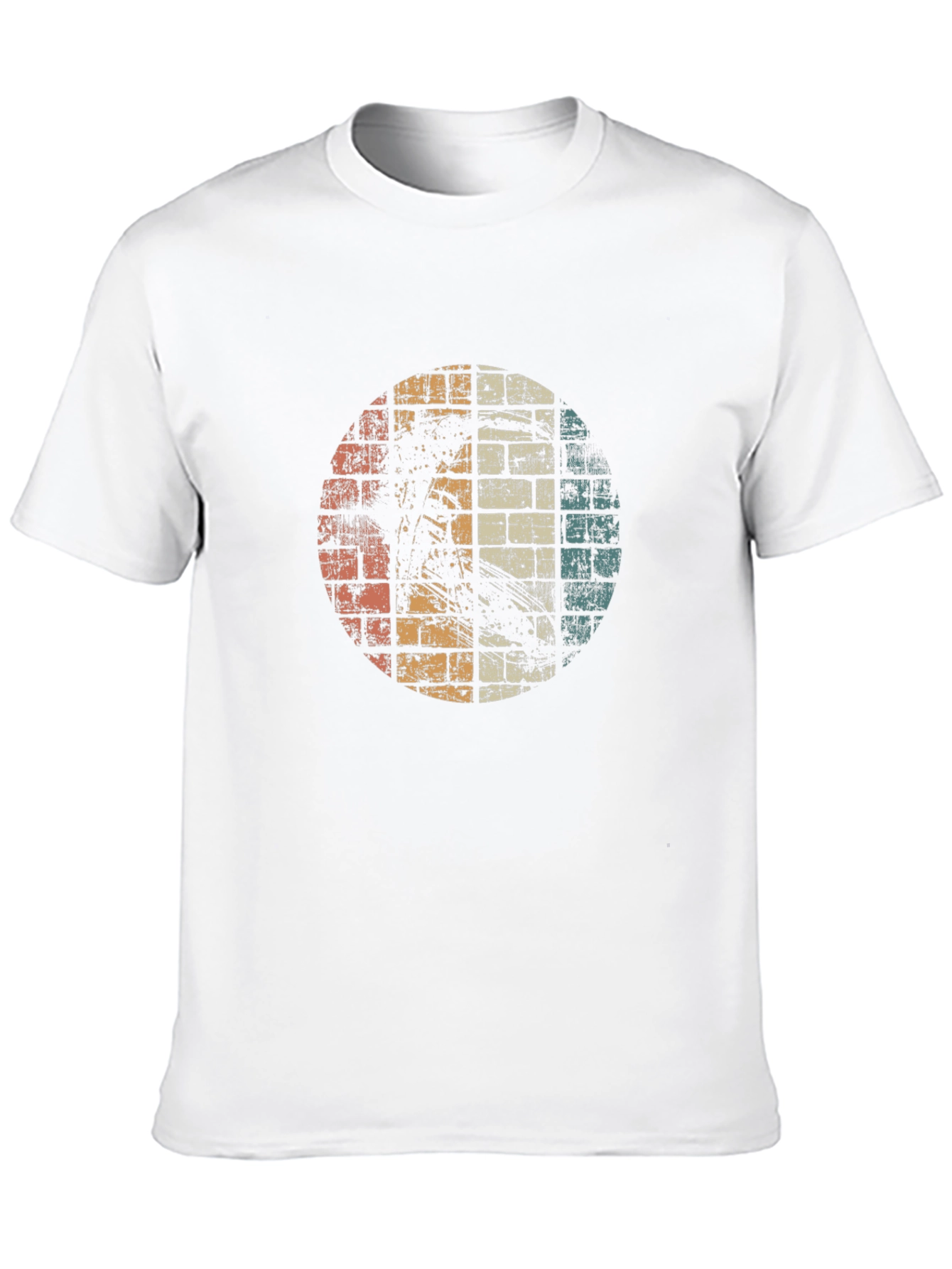 Retro Brick Wall T-Shirt