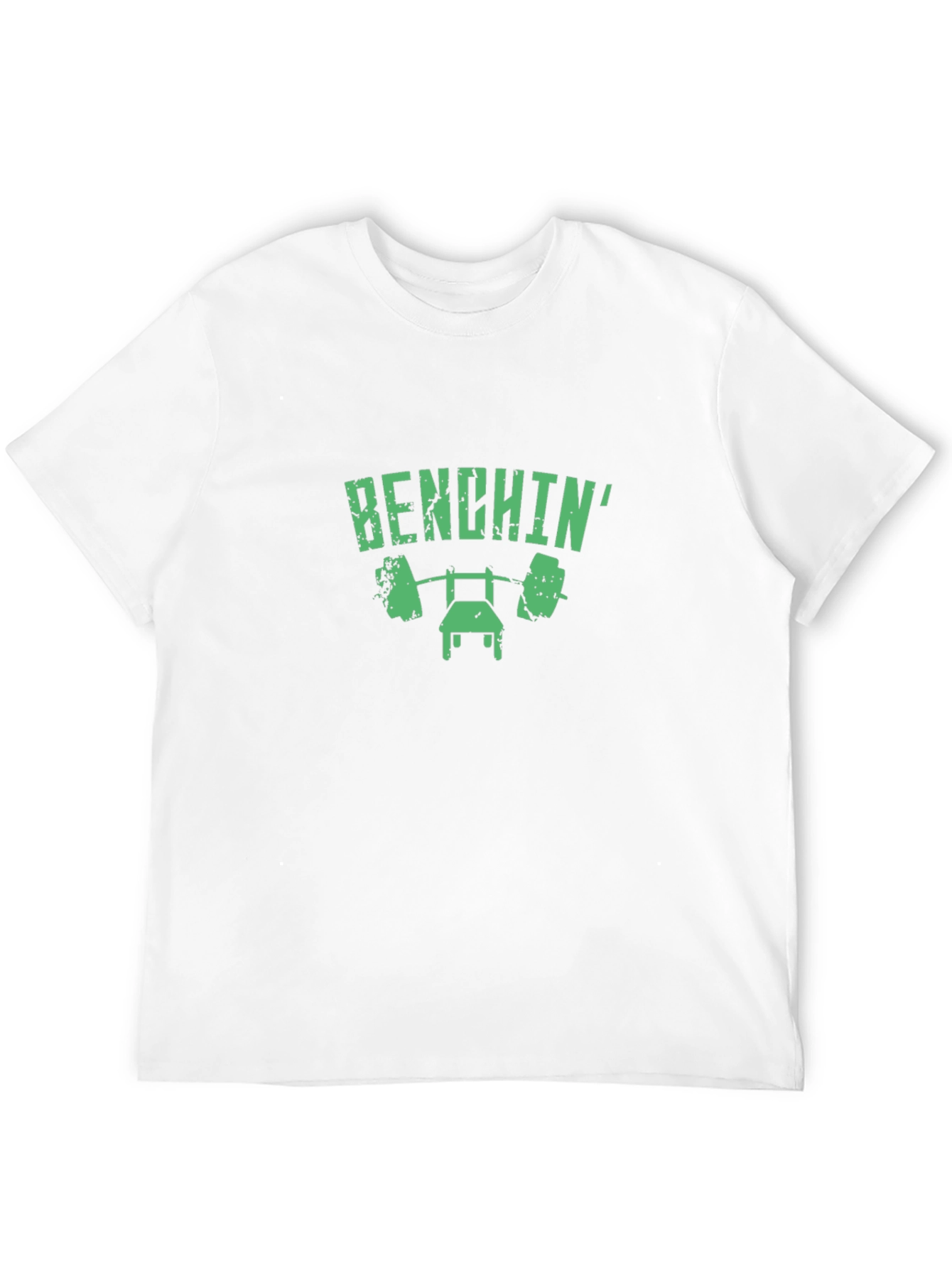 Bench Pressing T-Shirt - Gym Workout Apparel