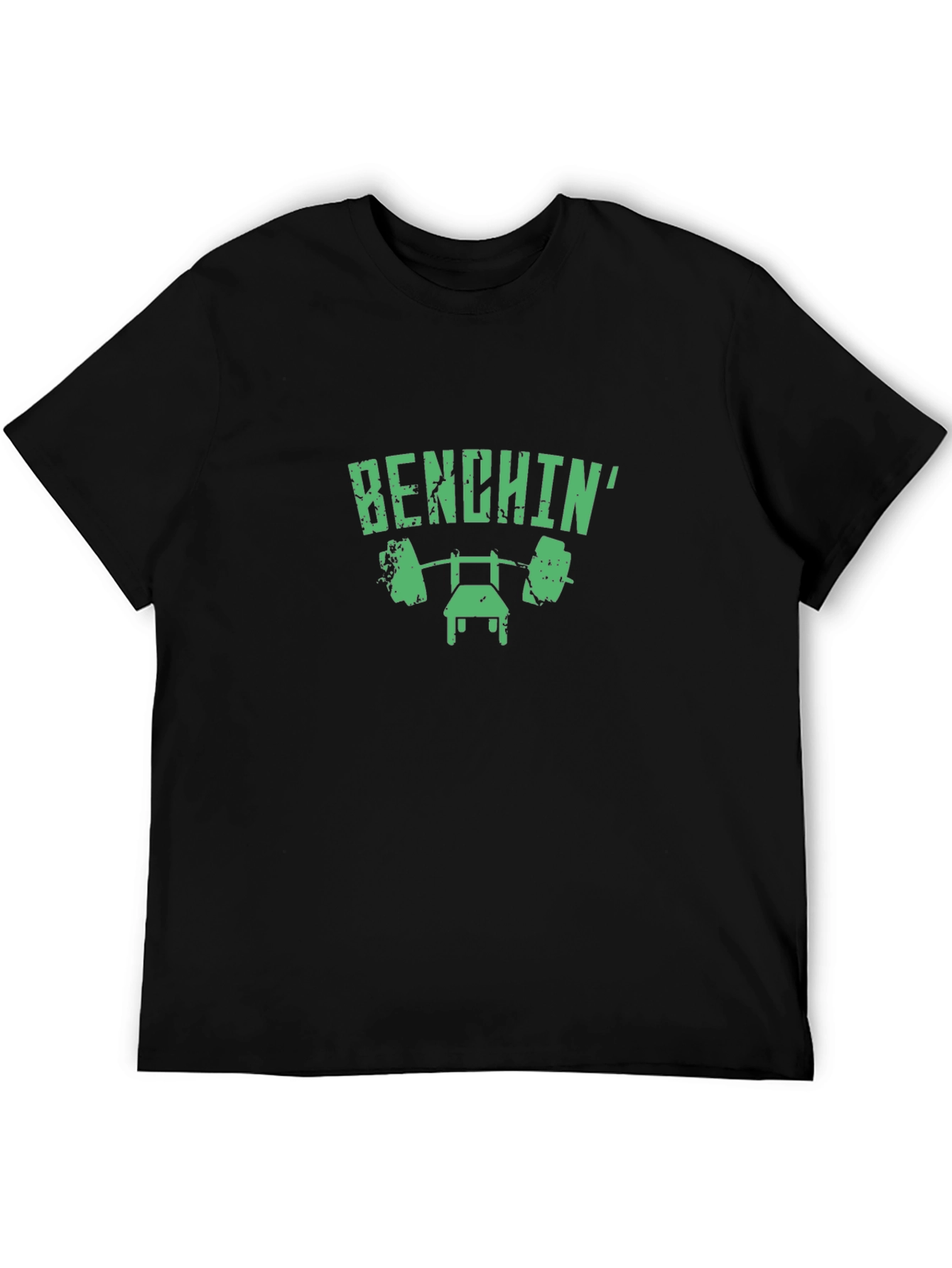 Bench Pressing T-Shirt - Gym Workout Apparel