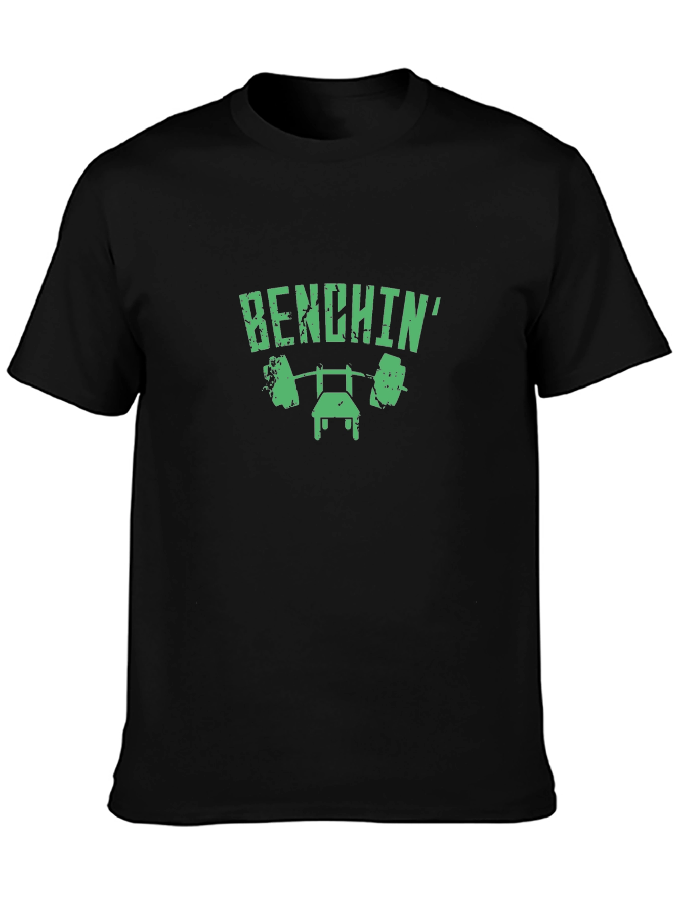 Bench Pressing T-Shirt - Gym Workout Apparel
