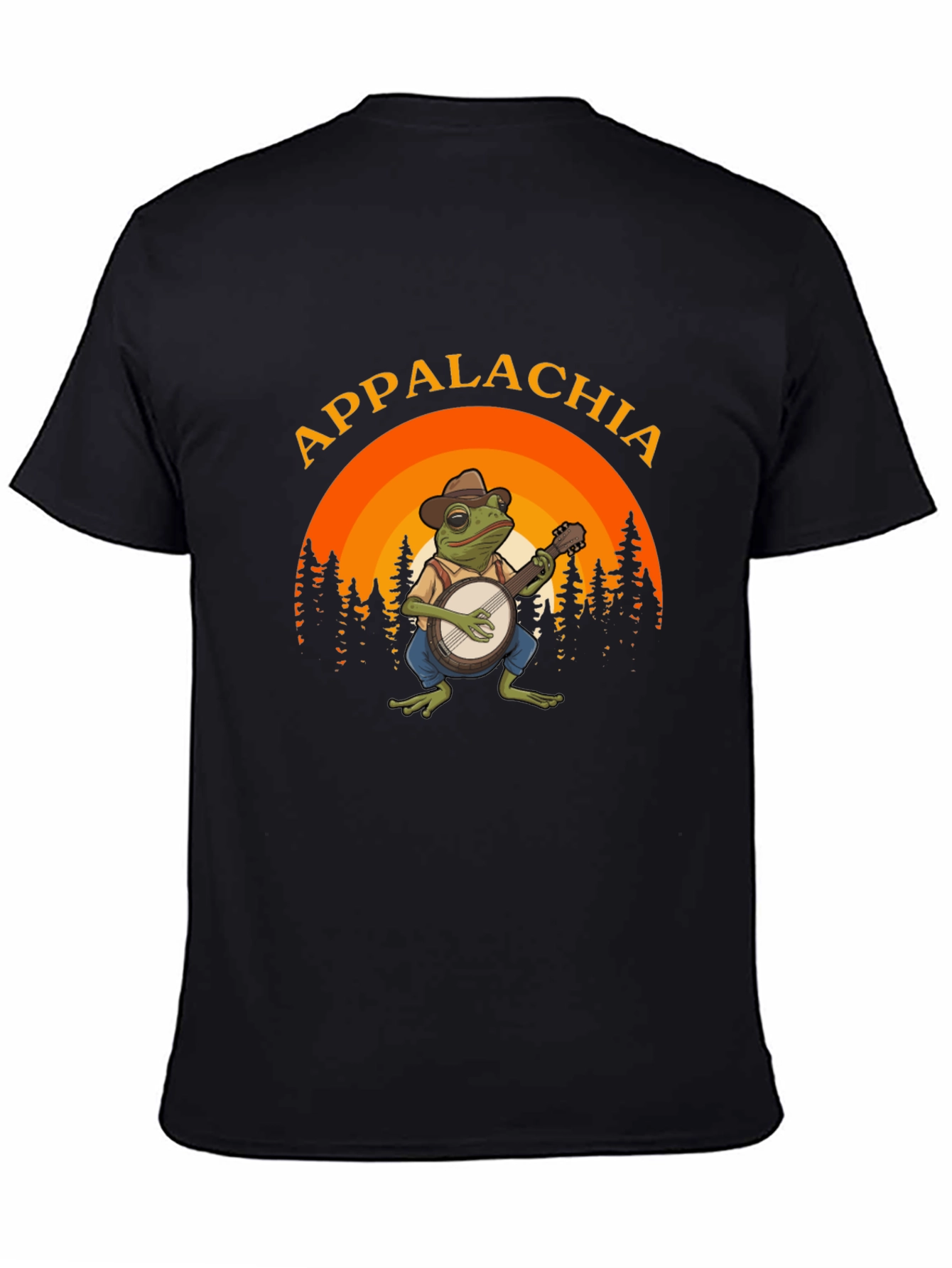 Appalachia Frog Banjo T-Shirt
