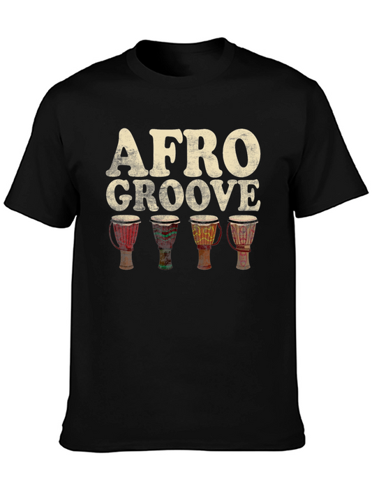 Afro Groove Djembe Drum T-Shirt