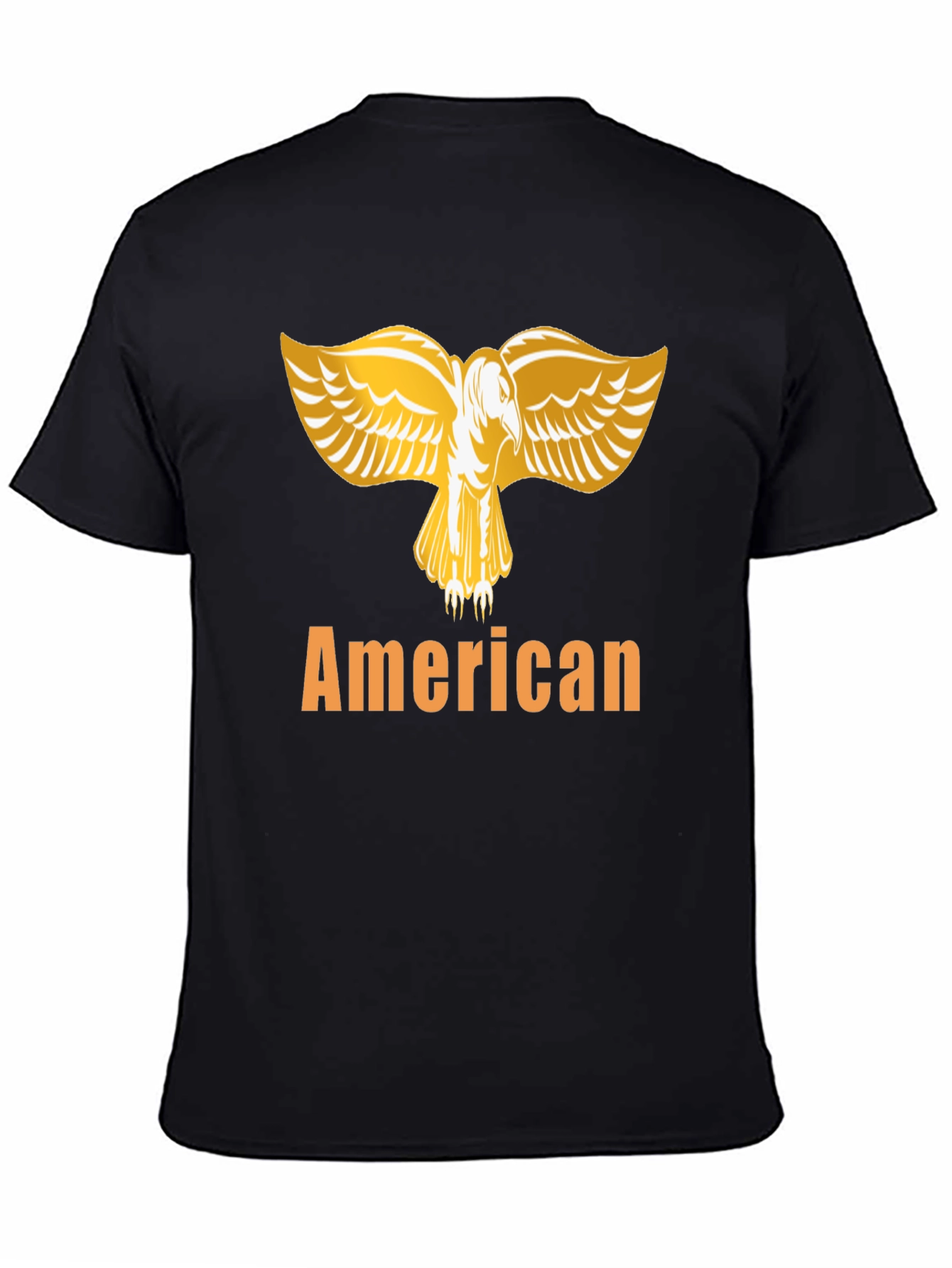 American Eagle Graphic T-Shirt - Black