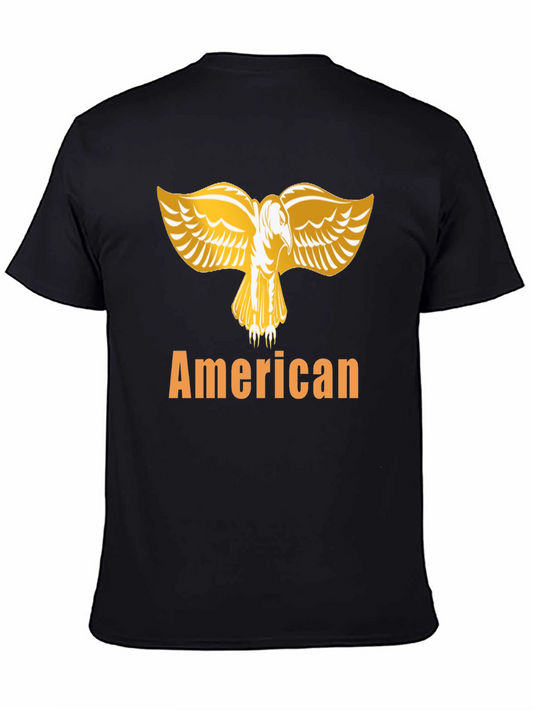 American Eagle Graphic T-Shirt - Black