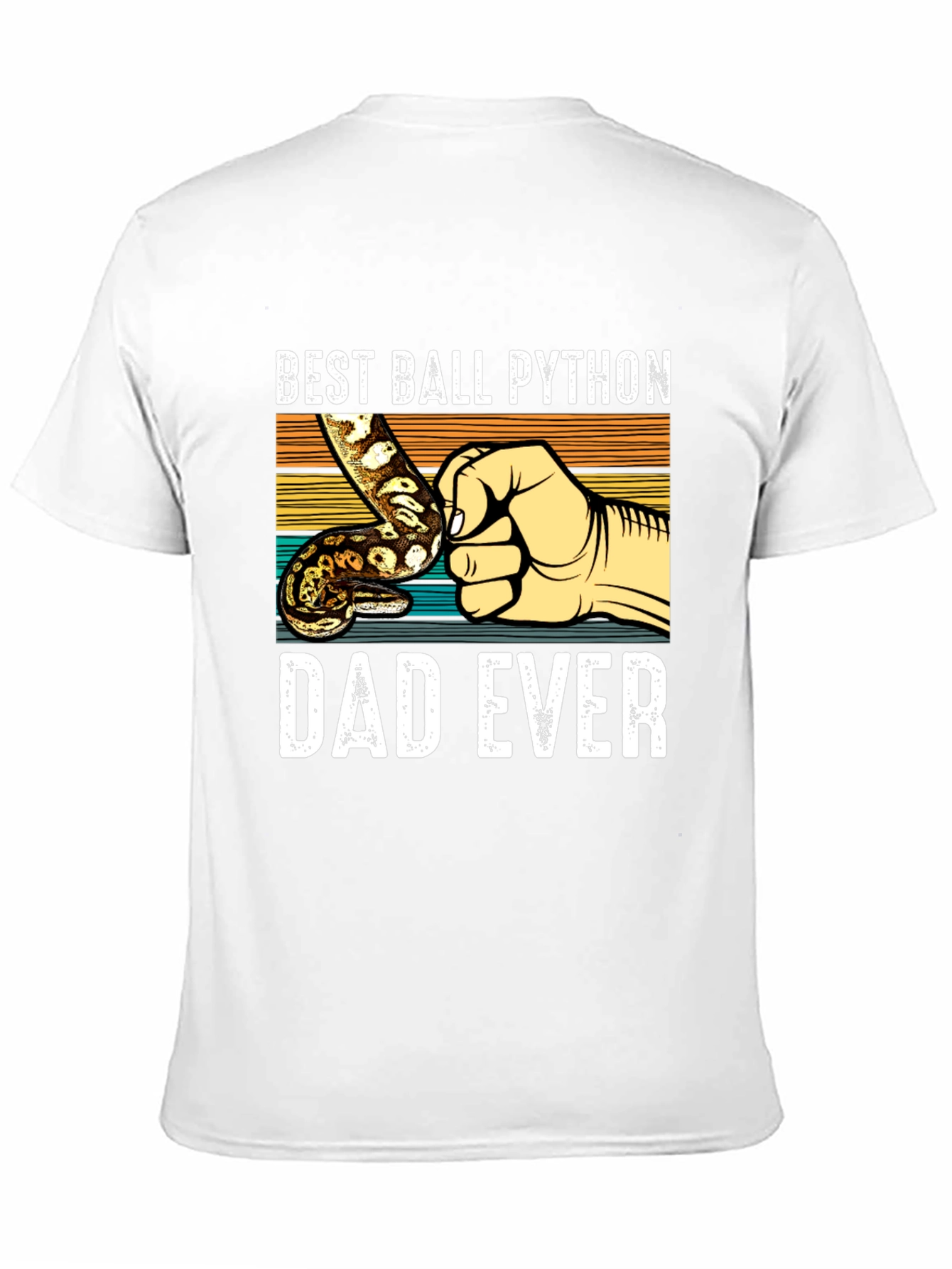 Best Ball Python Dad Ever T-Shirt