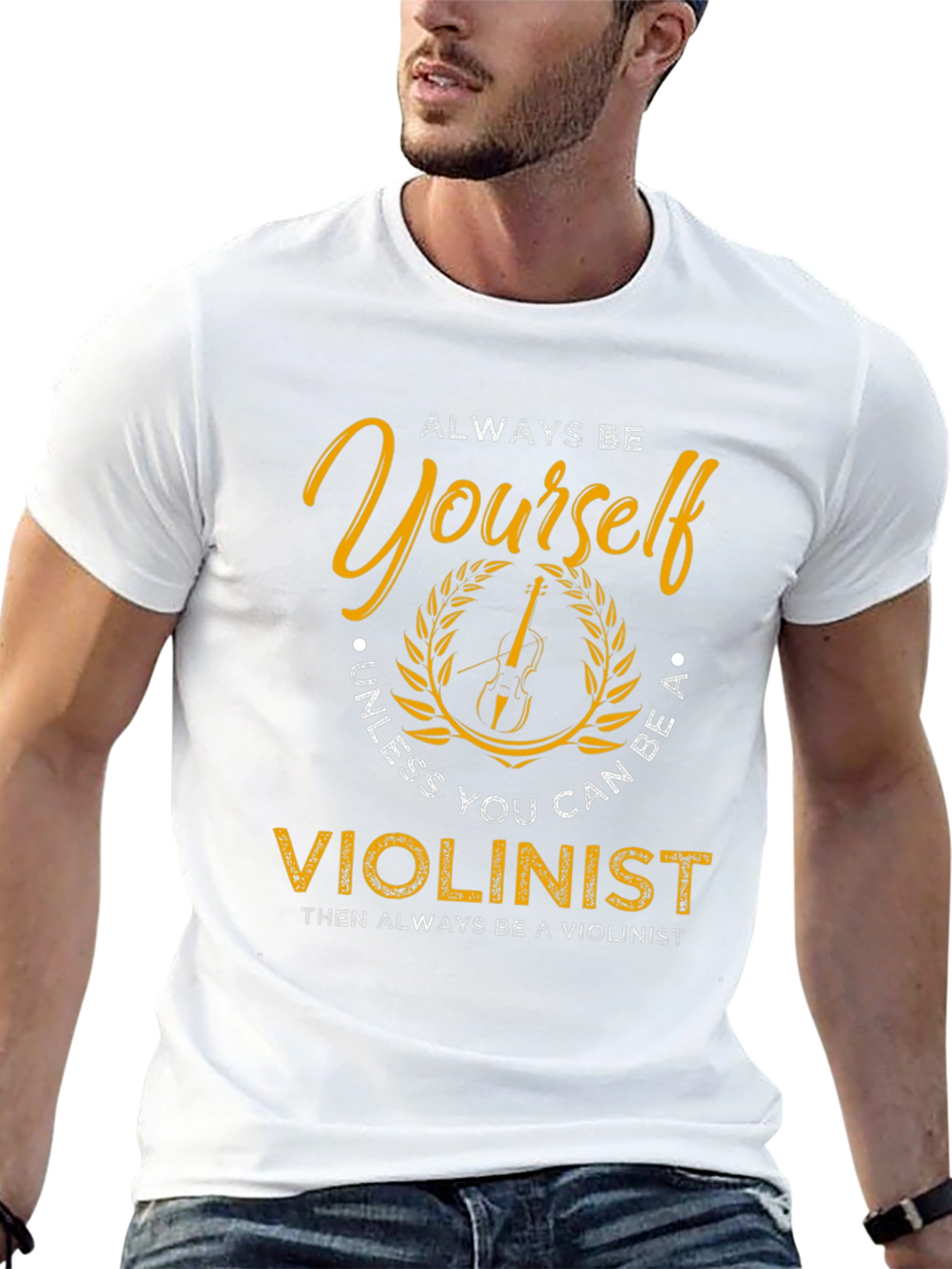 Always Be Yourself Violinist Graphic Tee