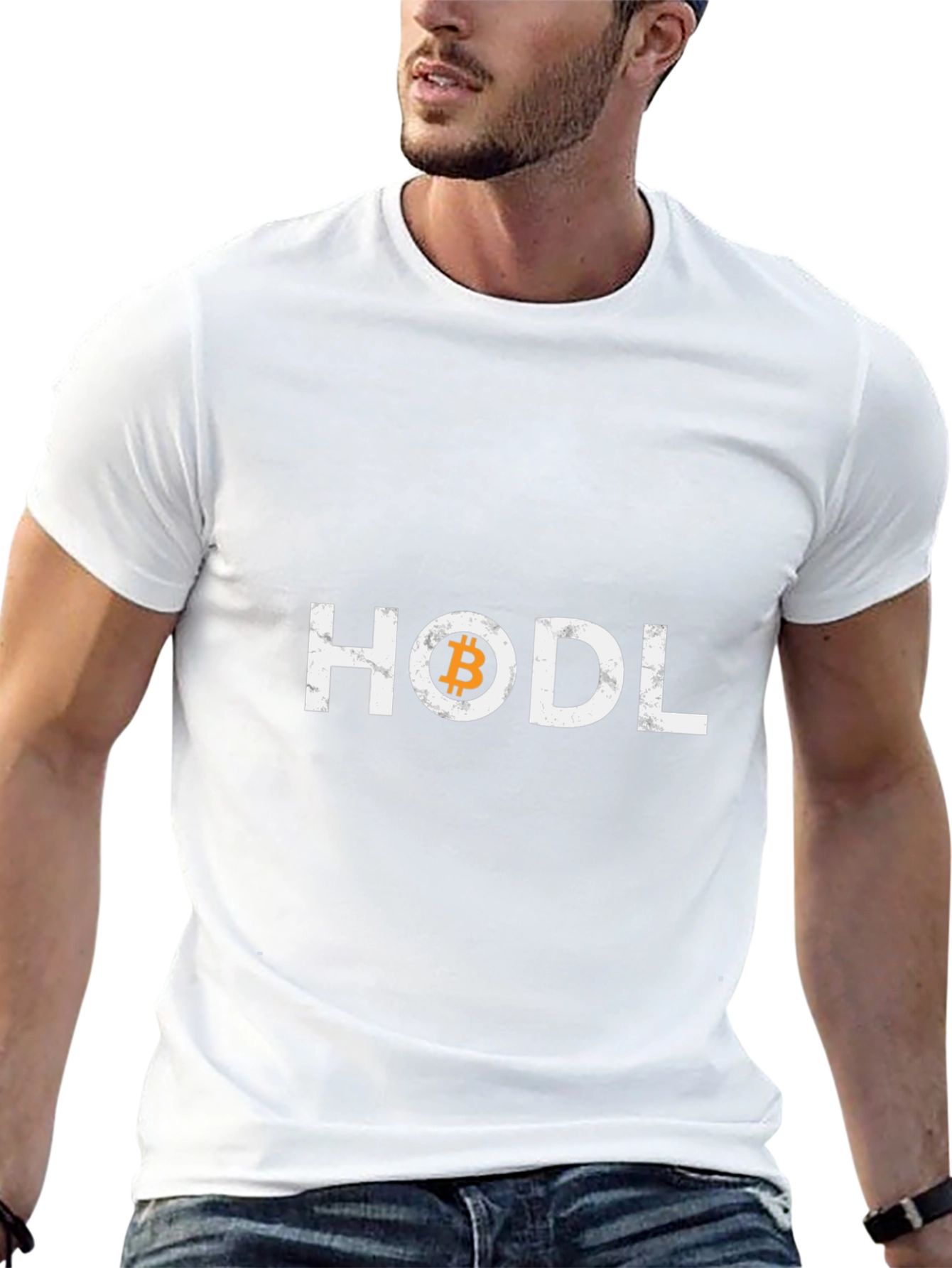 Bitcoin HODL Graphic Tee - Crypto Investor T-Shirt