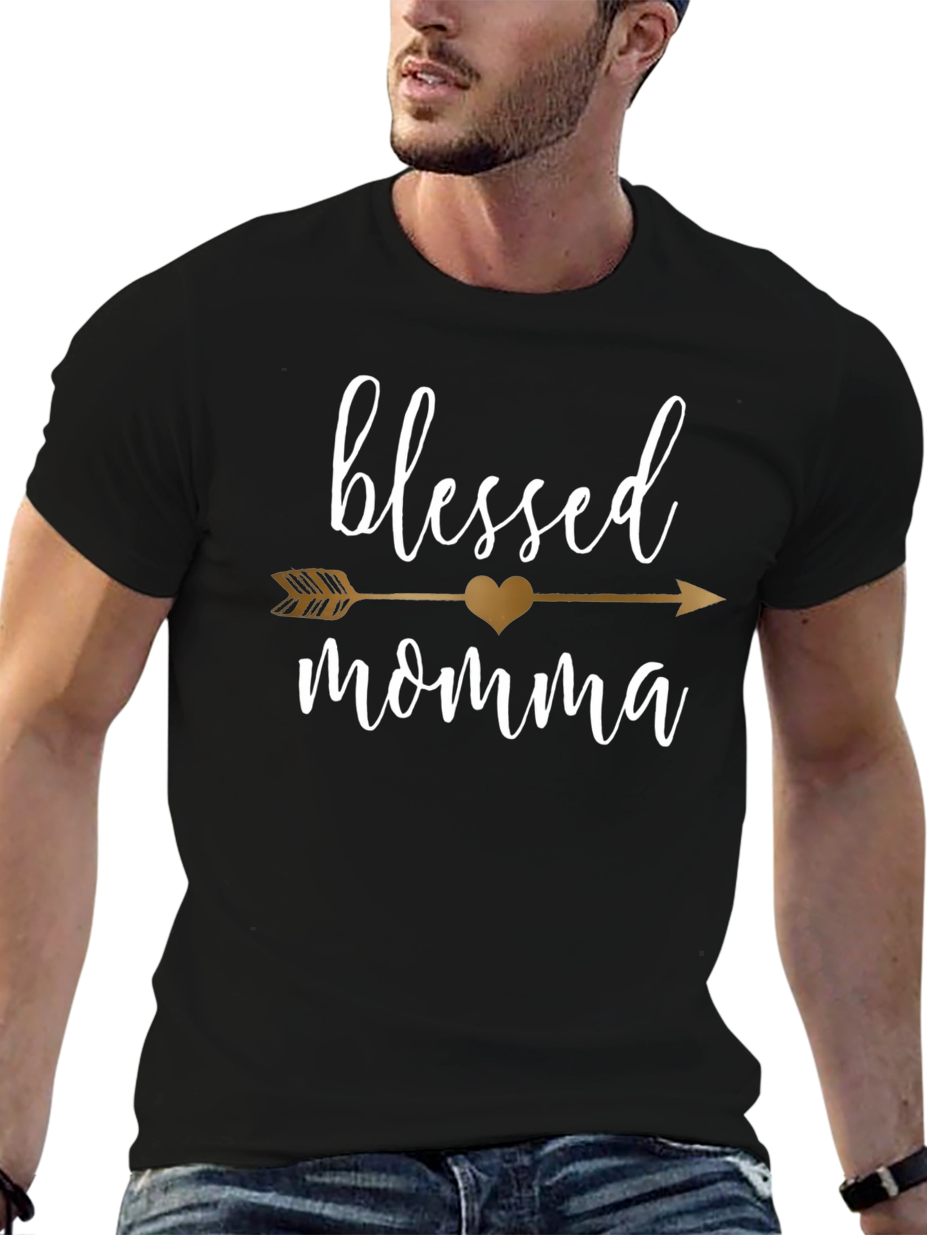 Blessed Momma Arrow T-Shirt