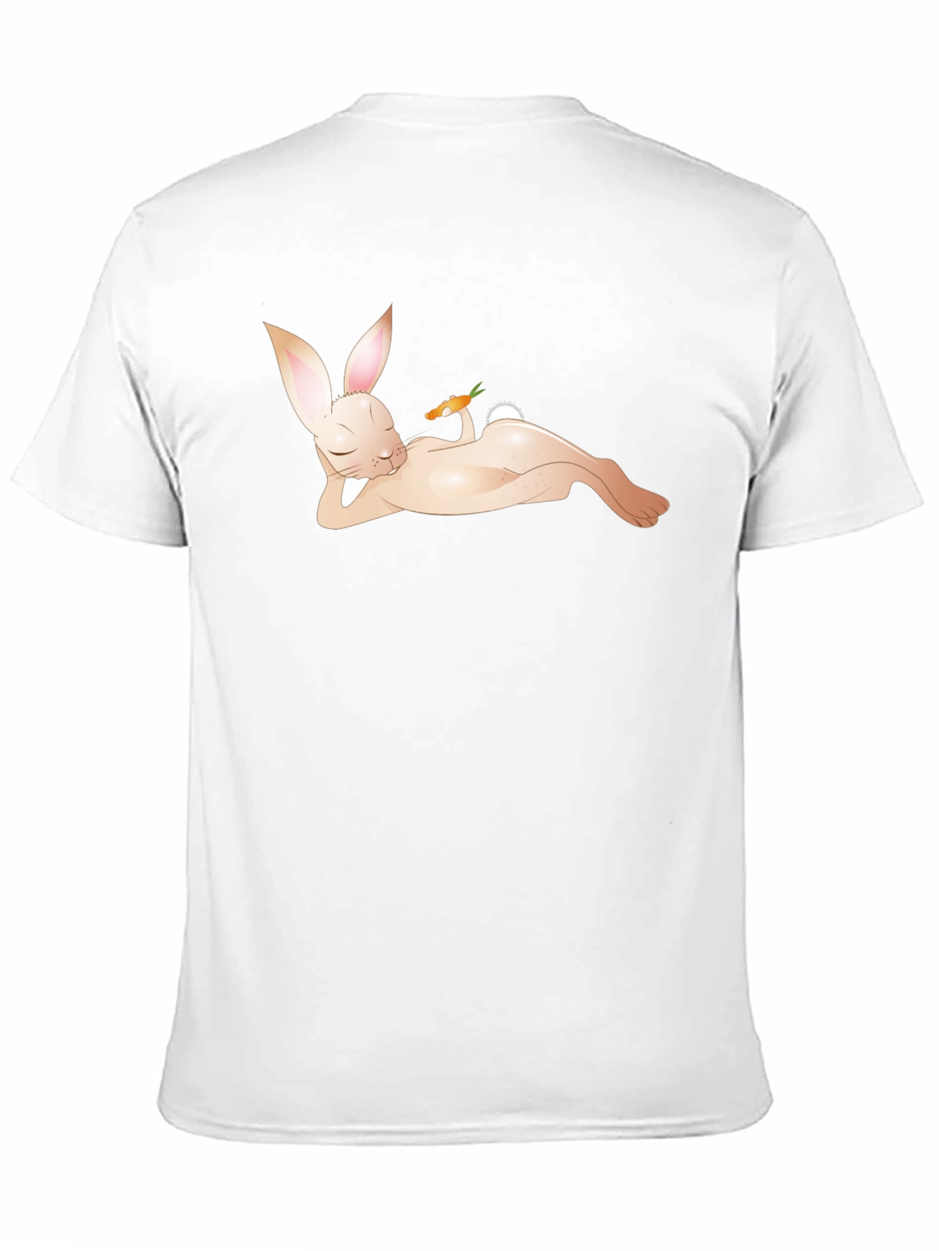 Cool Bunny Graphic Black T-Shirt