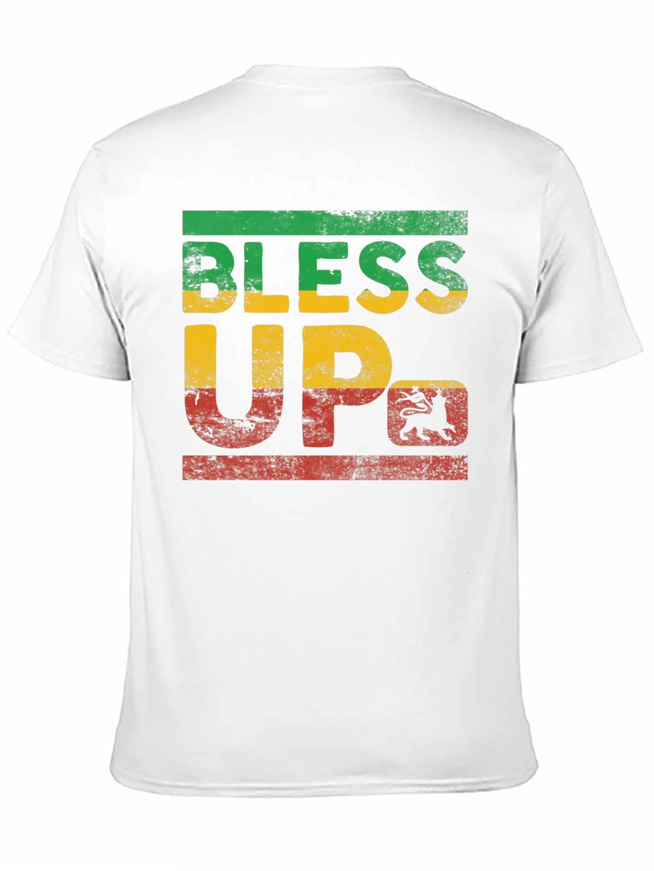 Bless Up Rasta T-Shirt - Reggae Style