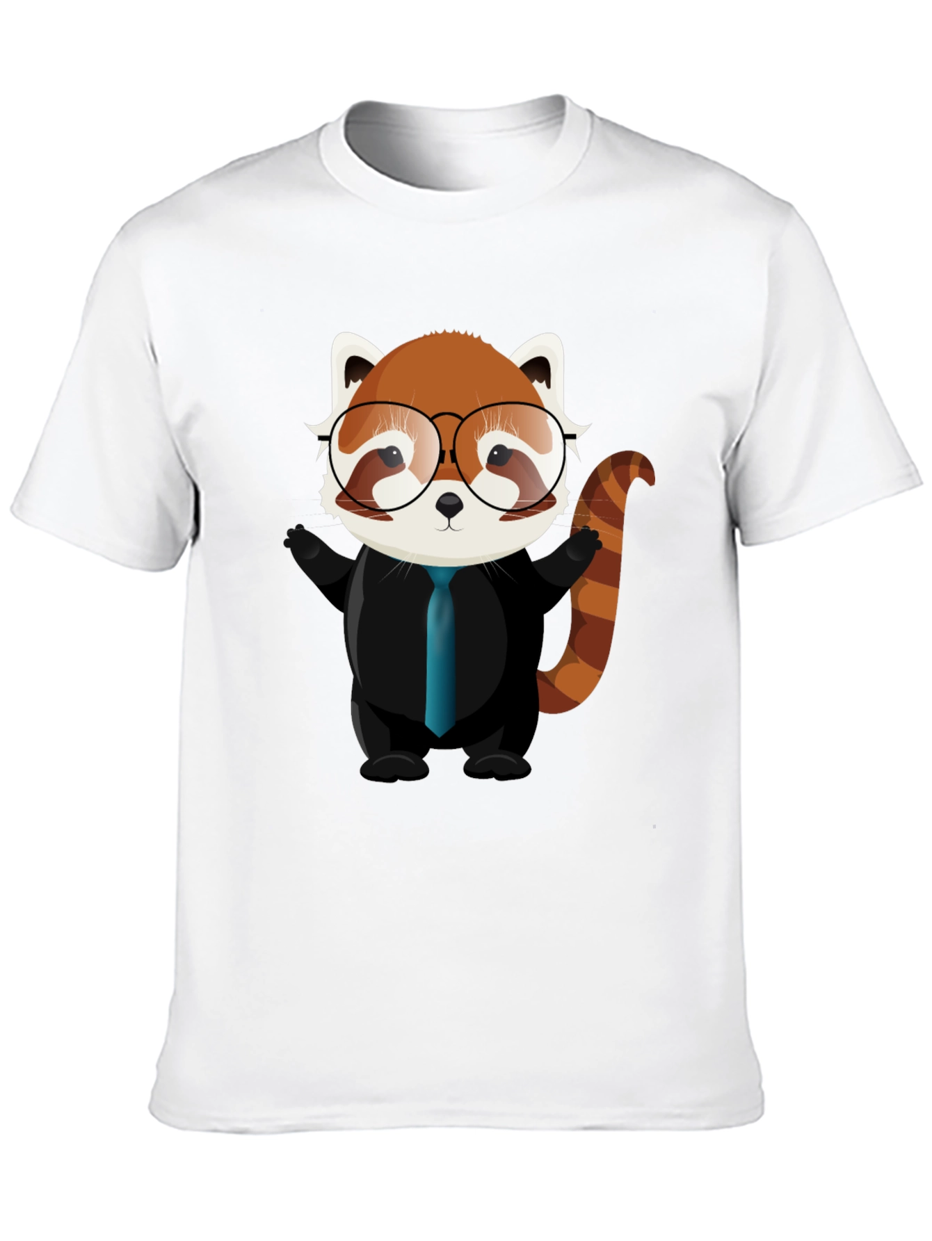 Red Panda in Suit Graphic Tee