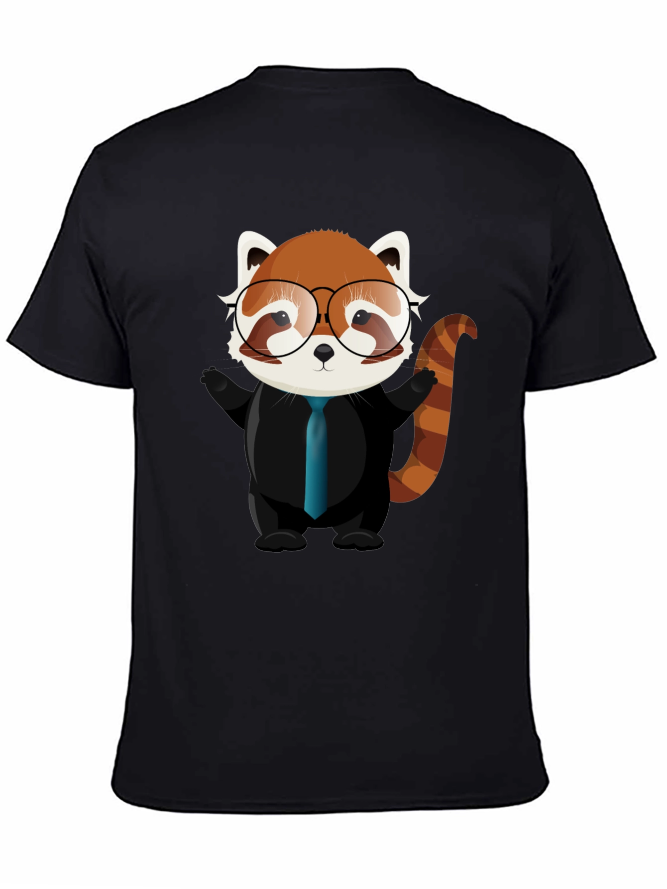 Red Panda in Suit Graphic Tee