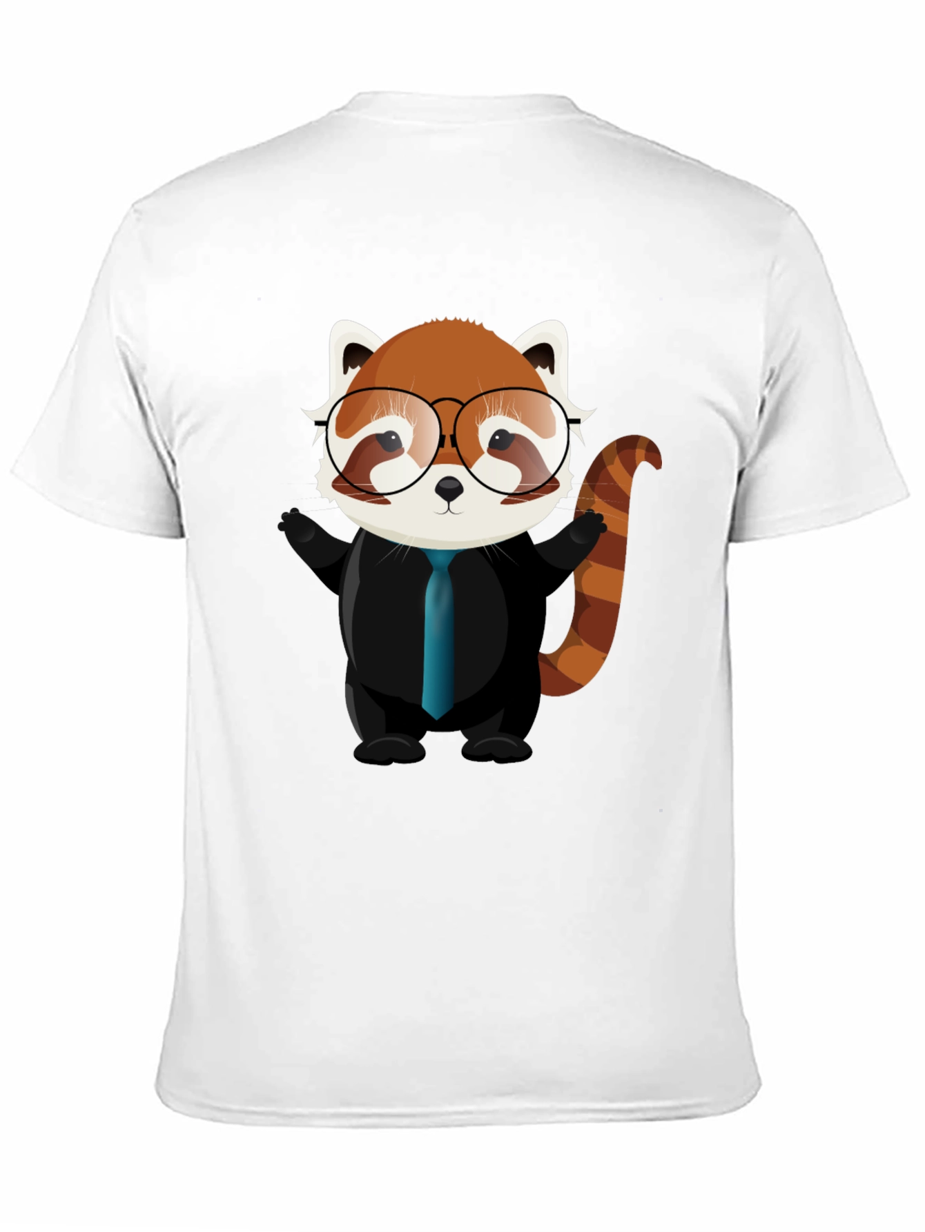 Red Panda in Suit Graphic Tee