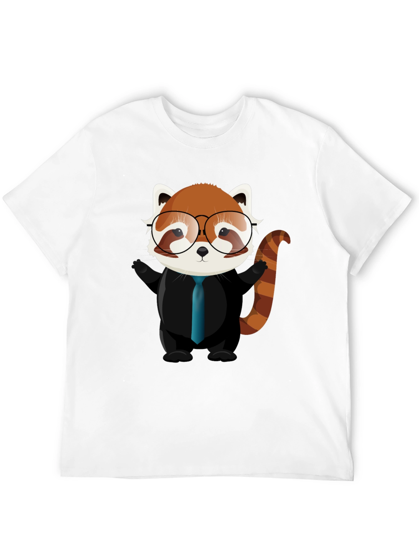 Red Panda in Suit Graphic Tee