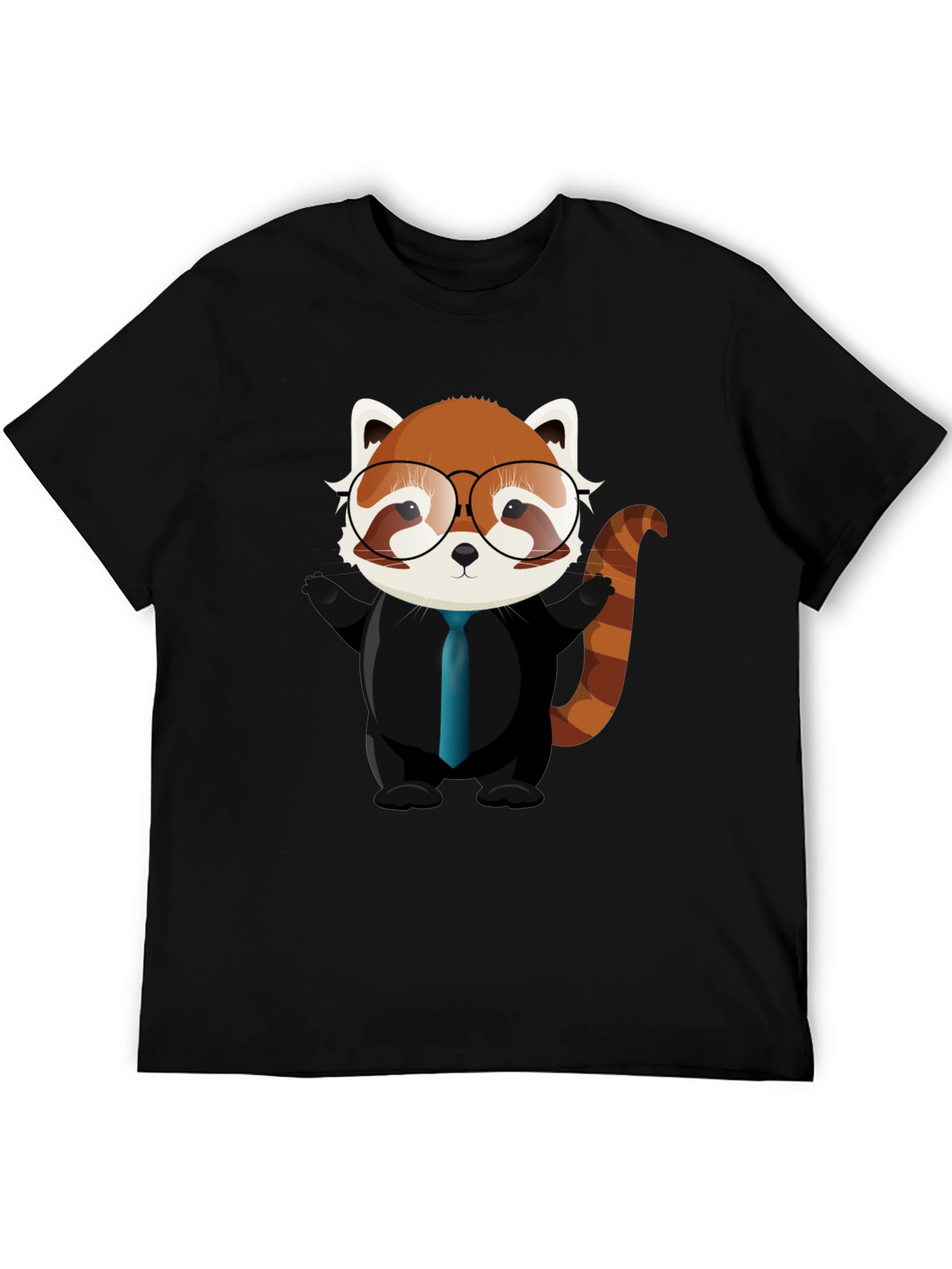 Red Panda in Suit Graphic Tee