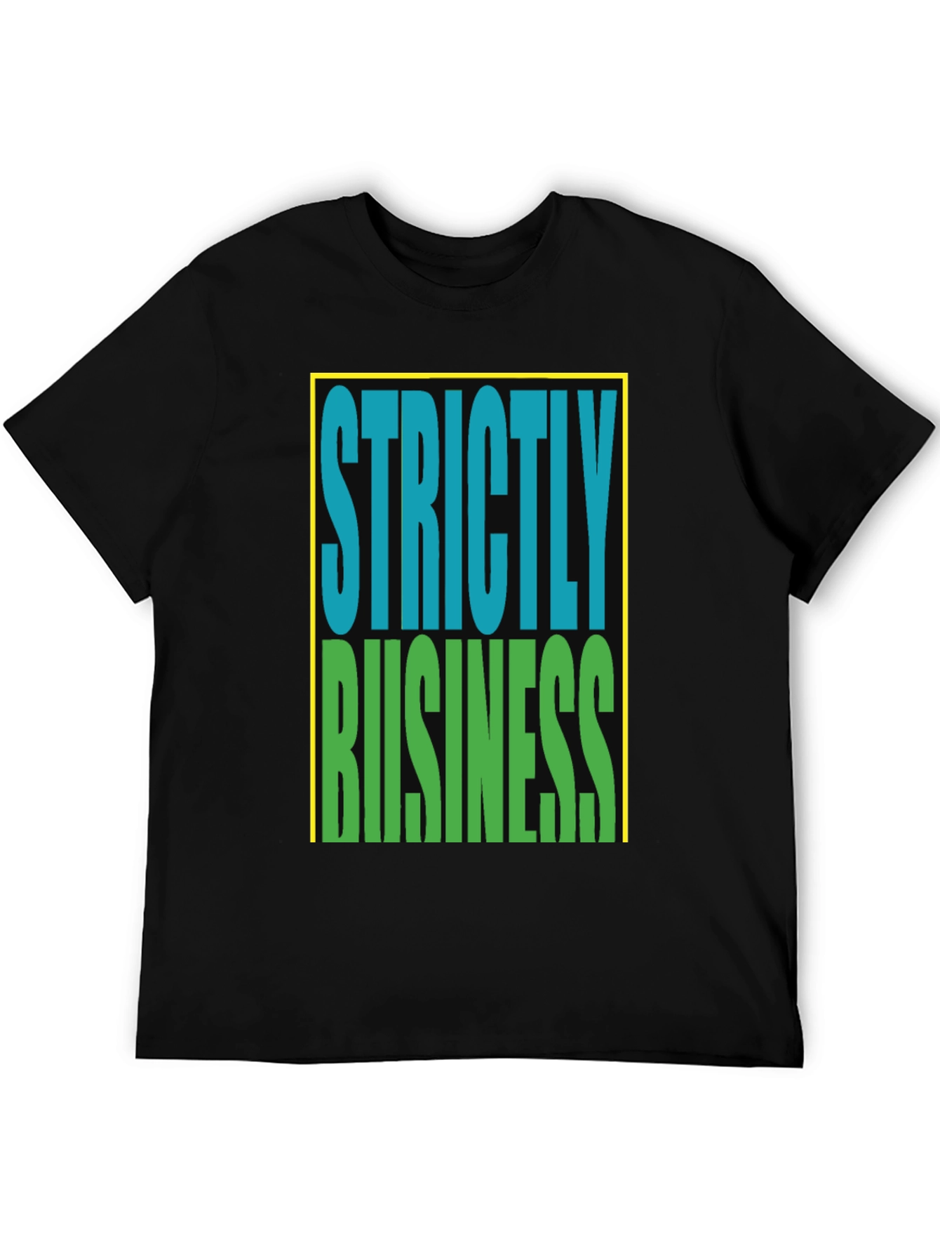 Strictly Business Graphic Tee - Classic Style