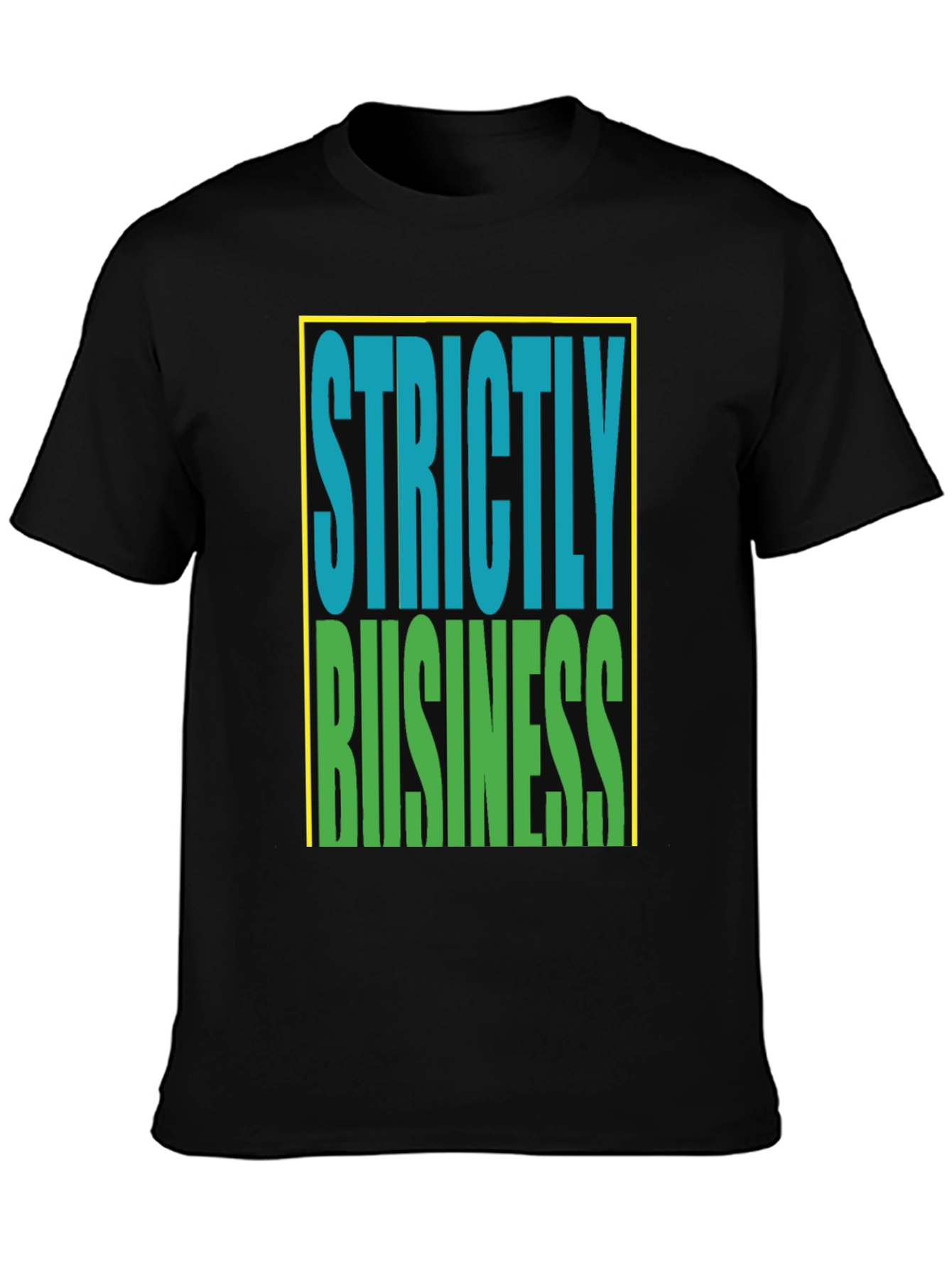Strictly Business Graphic Tee - Classic Style