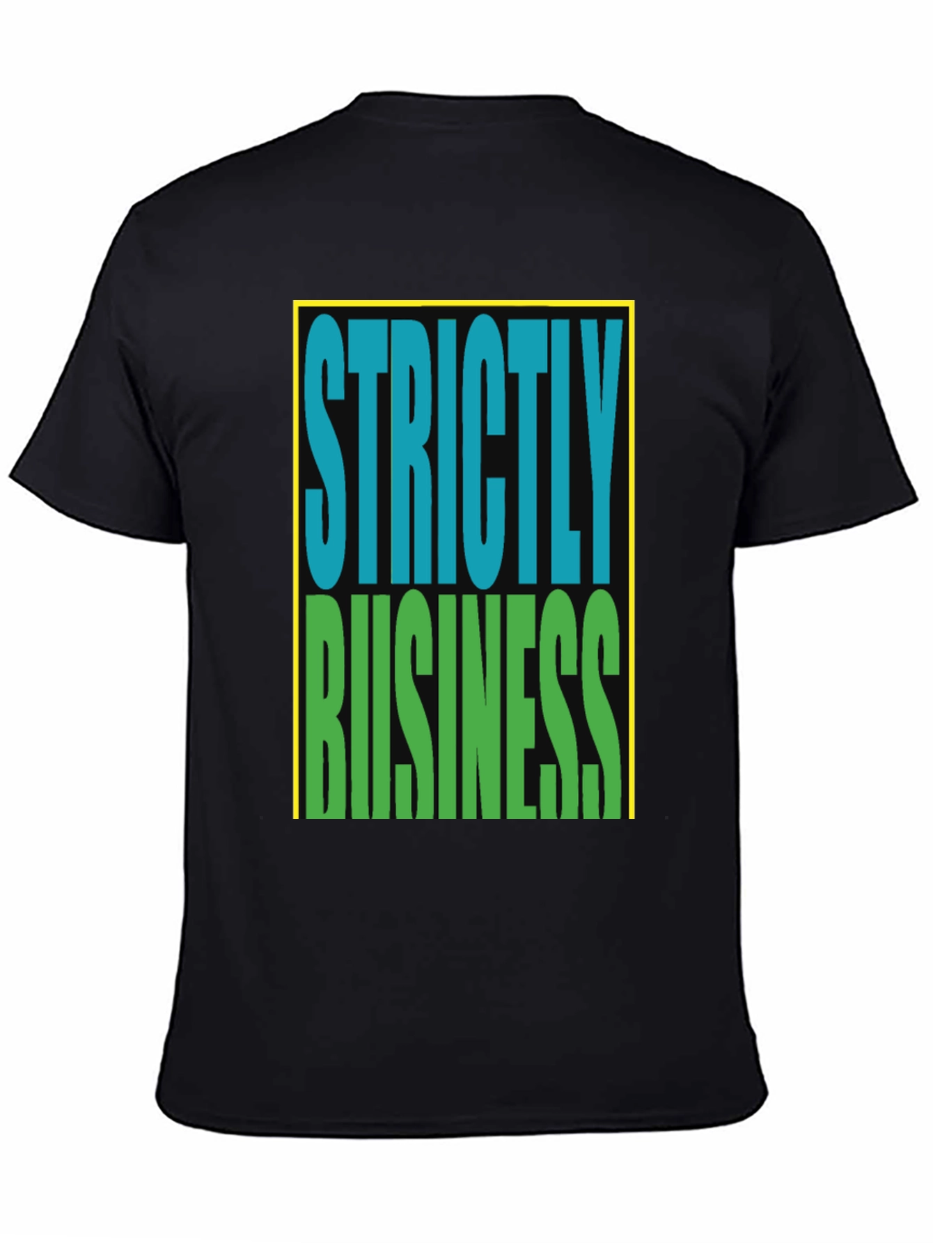 Strictly Business Graphic Tee - Classic Style