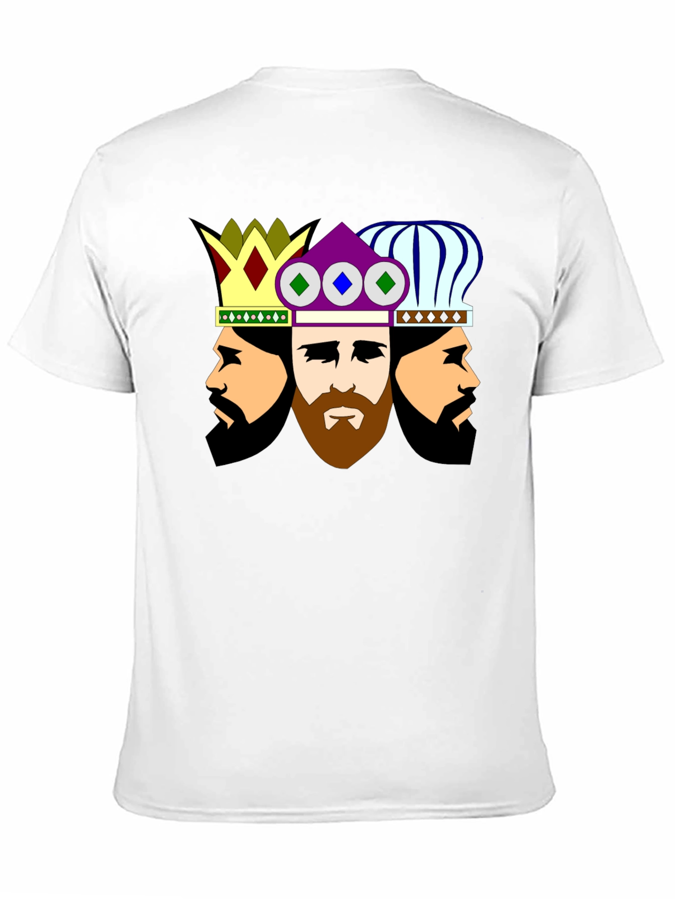 Three Kings Graphic Tee - Stylish Crew Neck T-Shirt