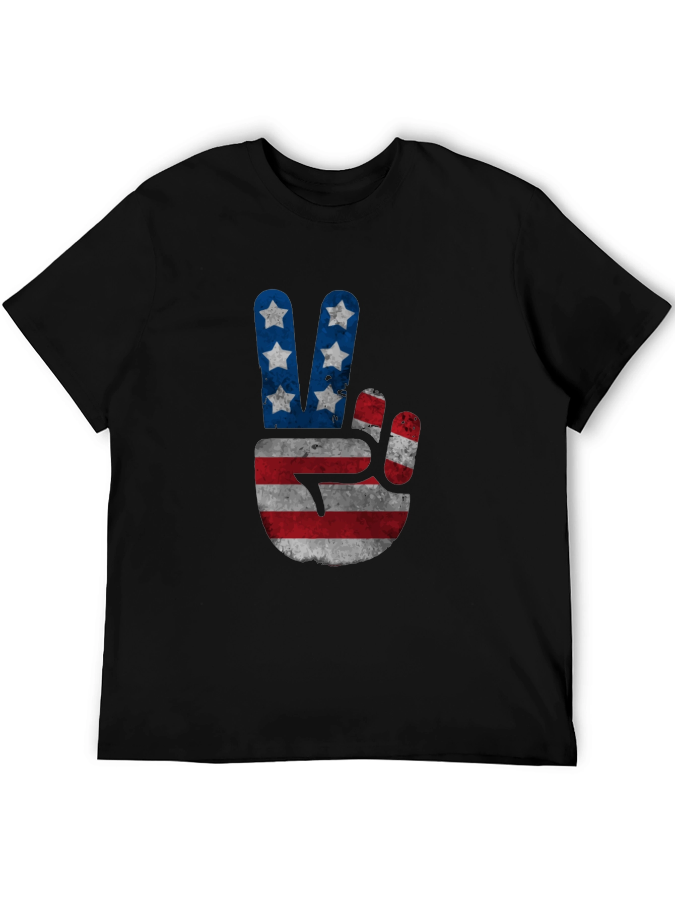 USA Peace Sign Graphic Tee