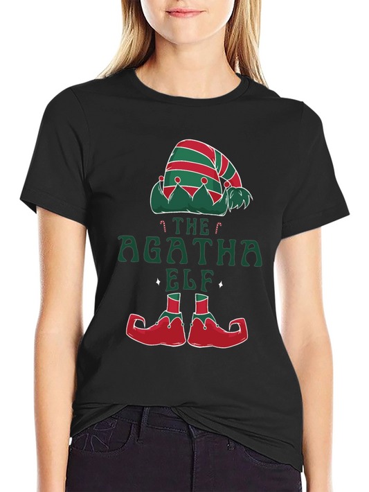 The Agatha Elf Christmas Holiday T-Shirt