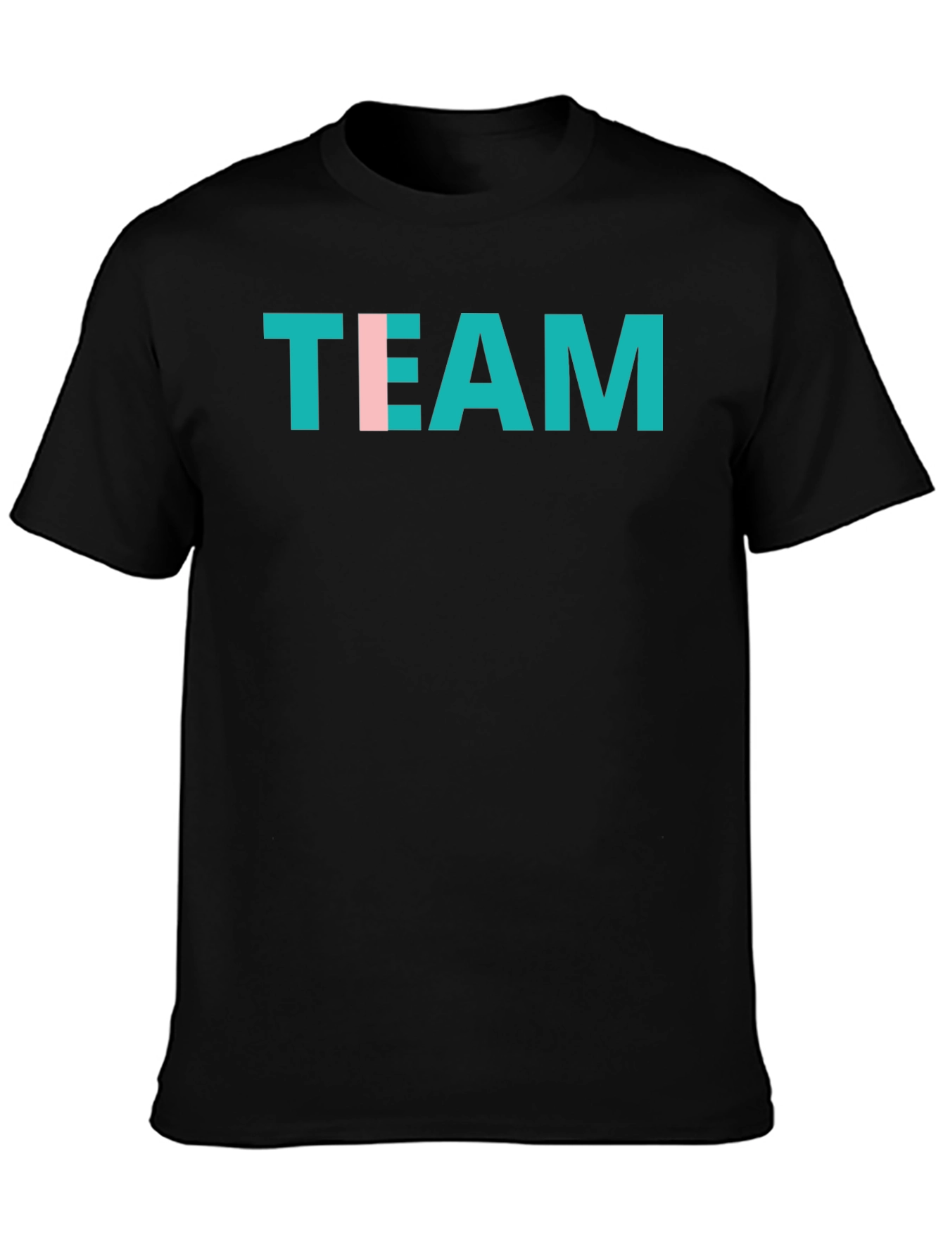 Team Graphic Tee - Stylish Crew Neck T-Shirt