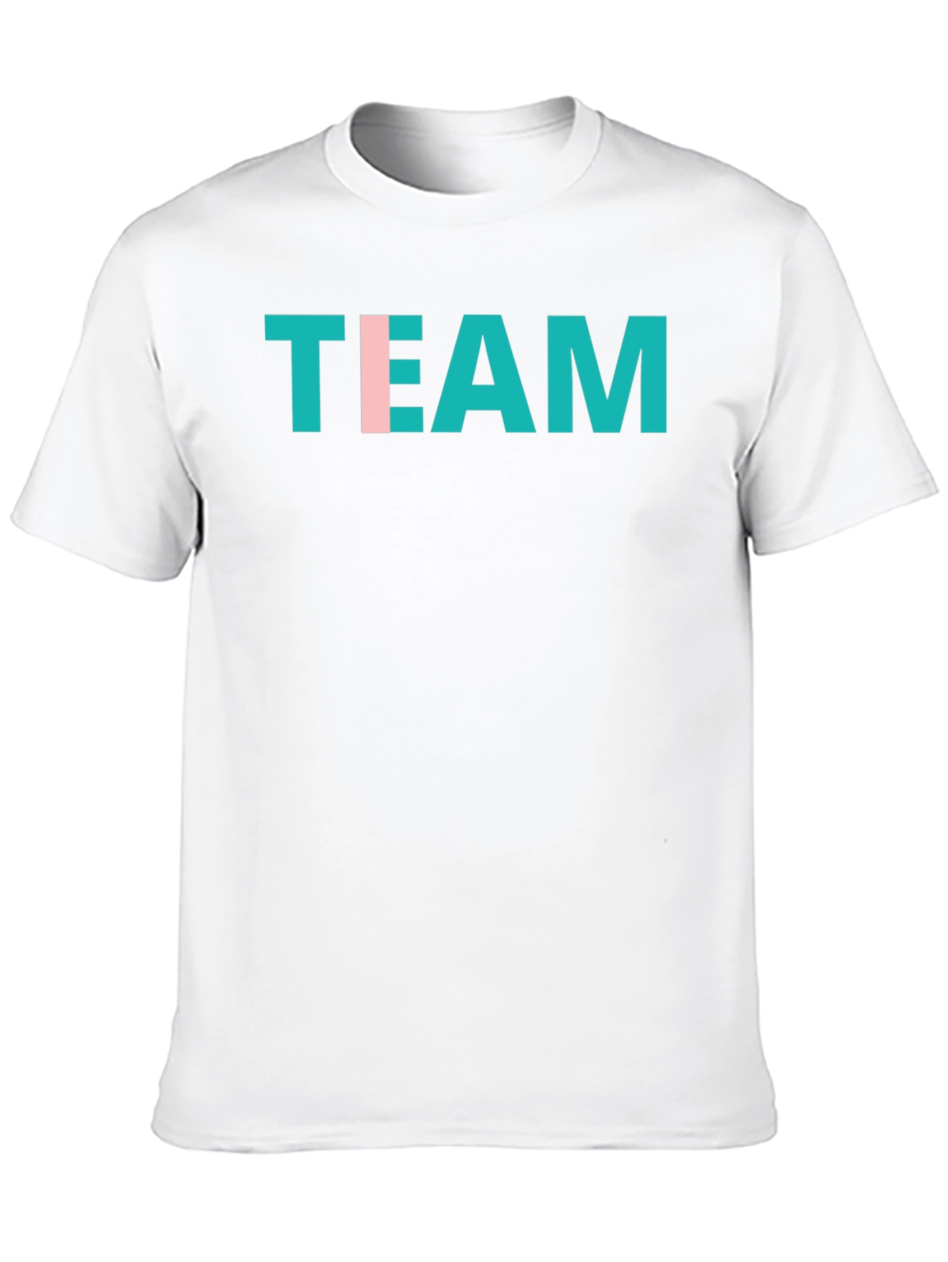 Team Graphic Tee - Stylish Crew Neck T-Shirt