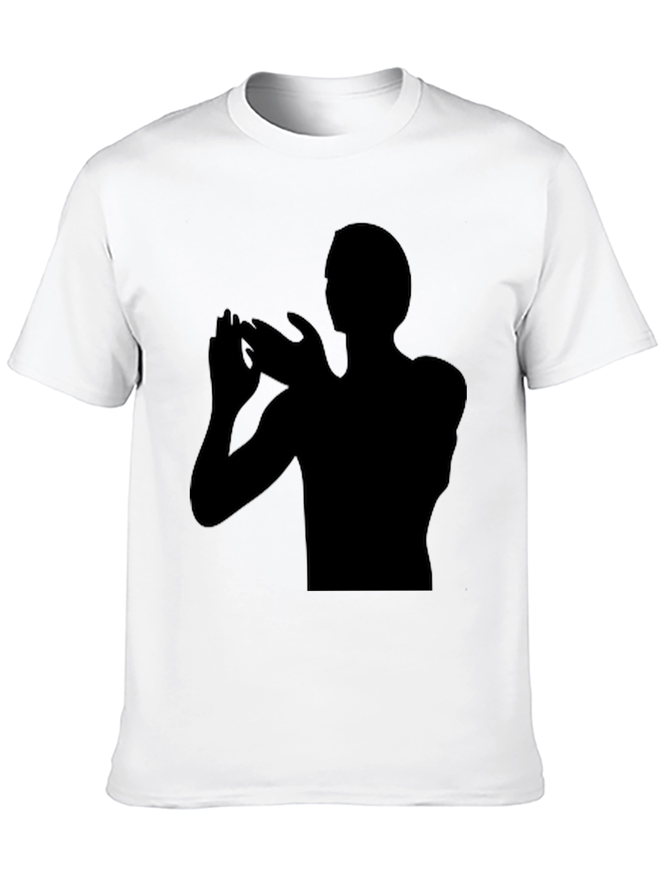 Silhouette Graphic Black T-Shirt