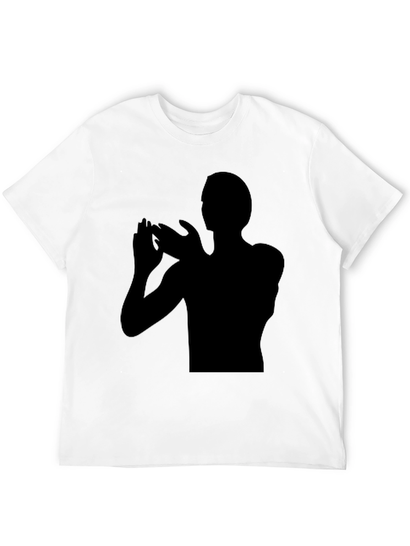 Silhouette Graphic Black T-Shirt