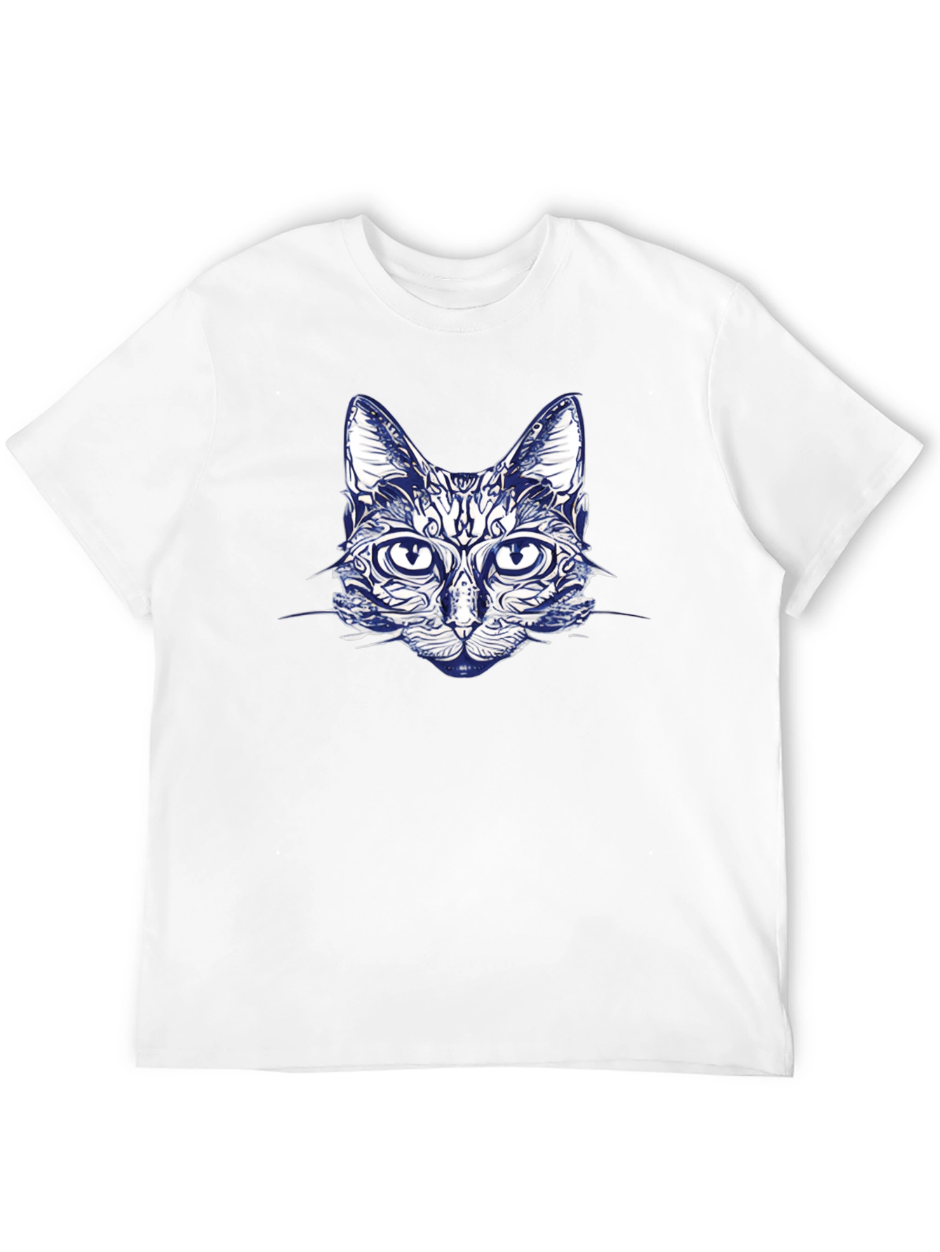 Cool Cat Graphic T-Shirt - Black