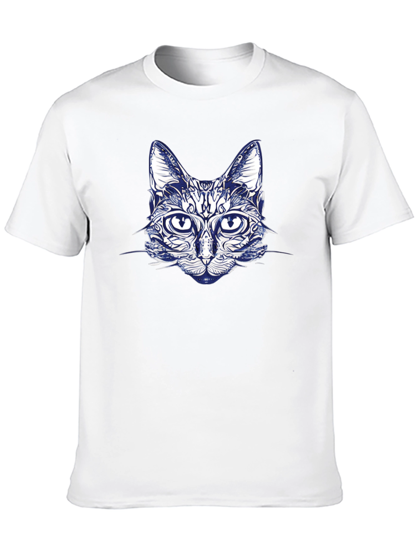 Cool Cat Graphic T-Shirt - Black