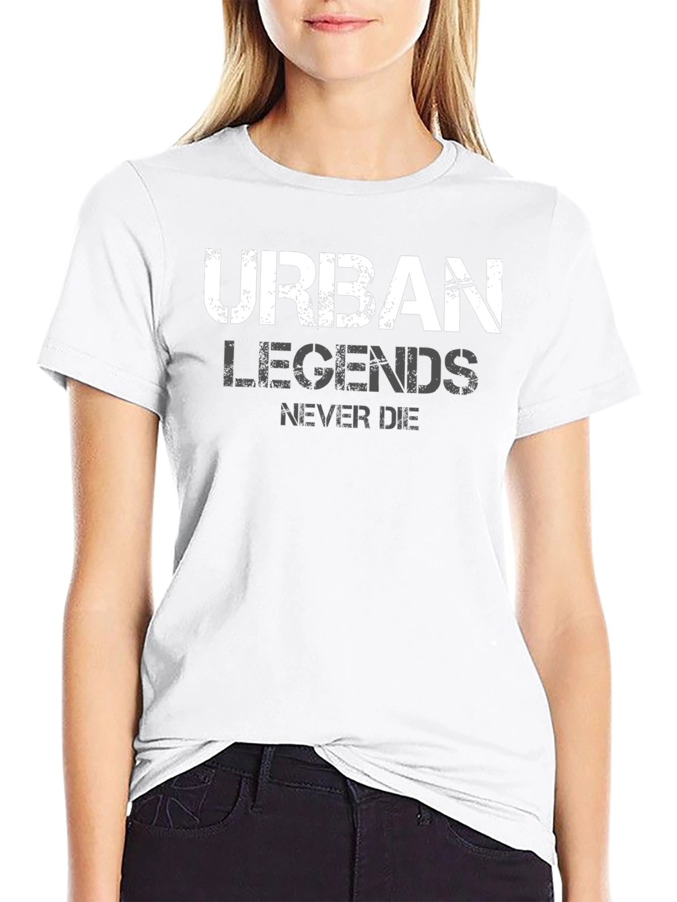 Urban Legends T-Shirt - Never Die - Graphic Print