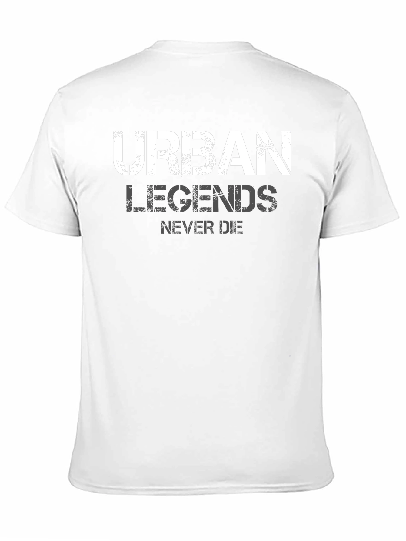 Urban Legends T-Shirt - Never Die - Graphic Print