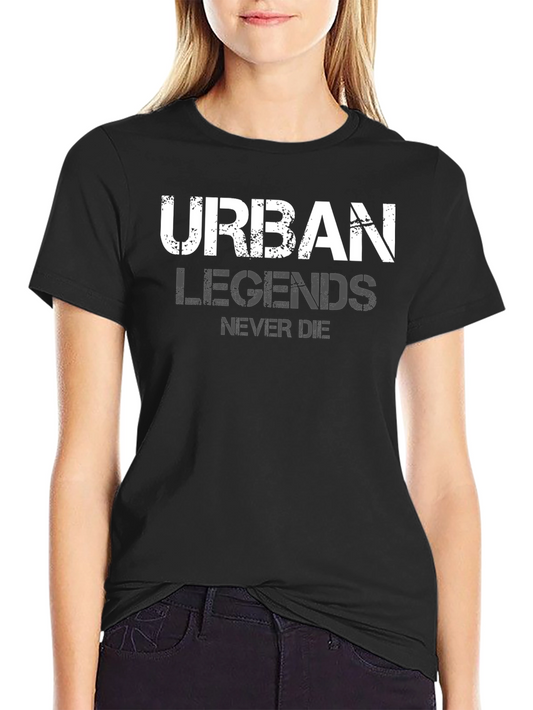 Urban Legends T-Shirt - Never Die - Graphic Print