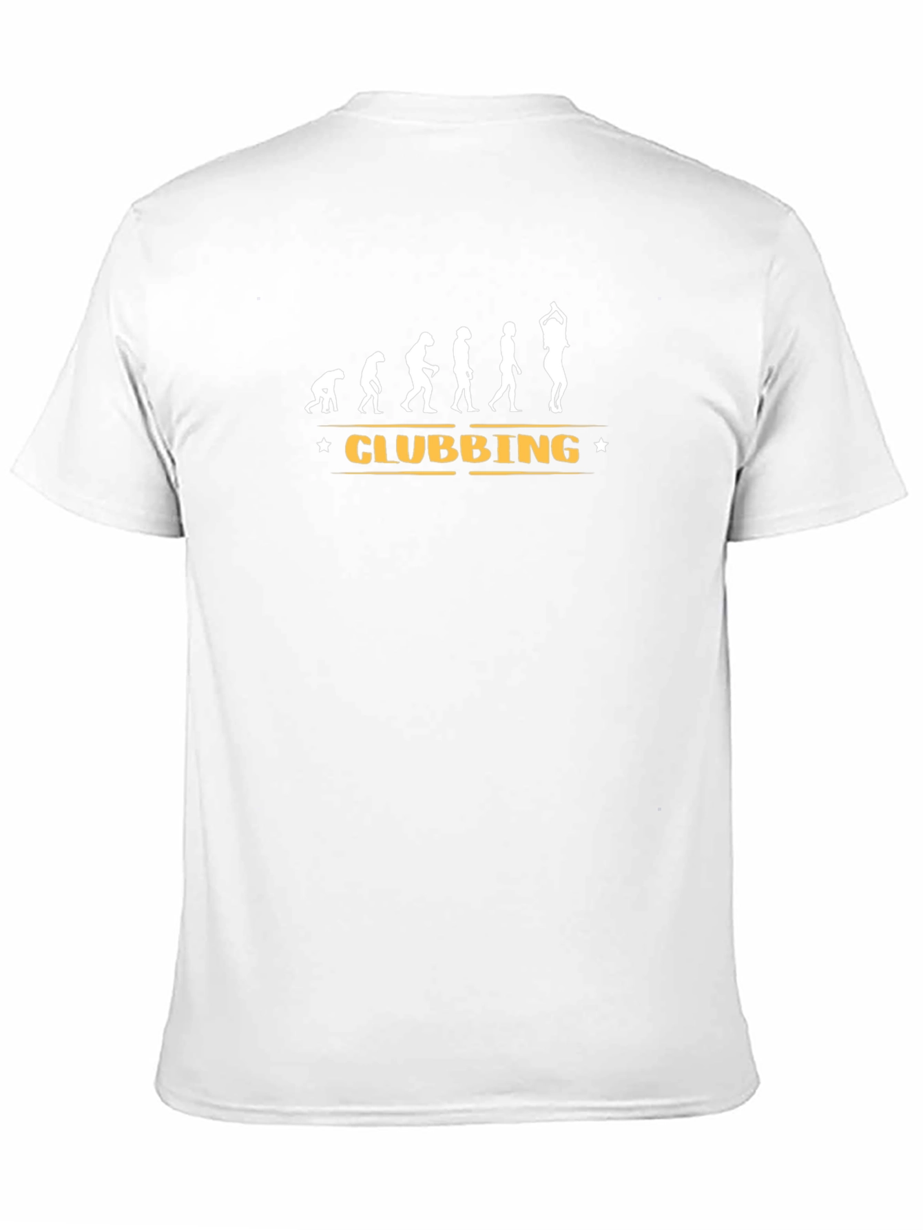 Clubbing Evolution Graphic T-Shirt - Black