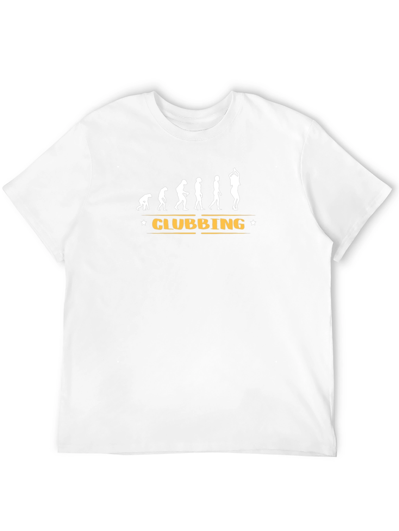 Clubbing Evolution Graphic T-Shirt - Black