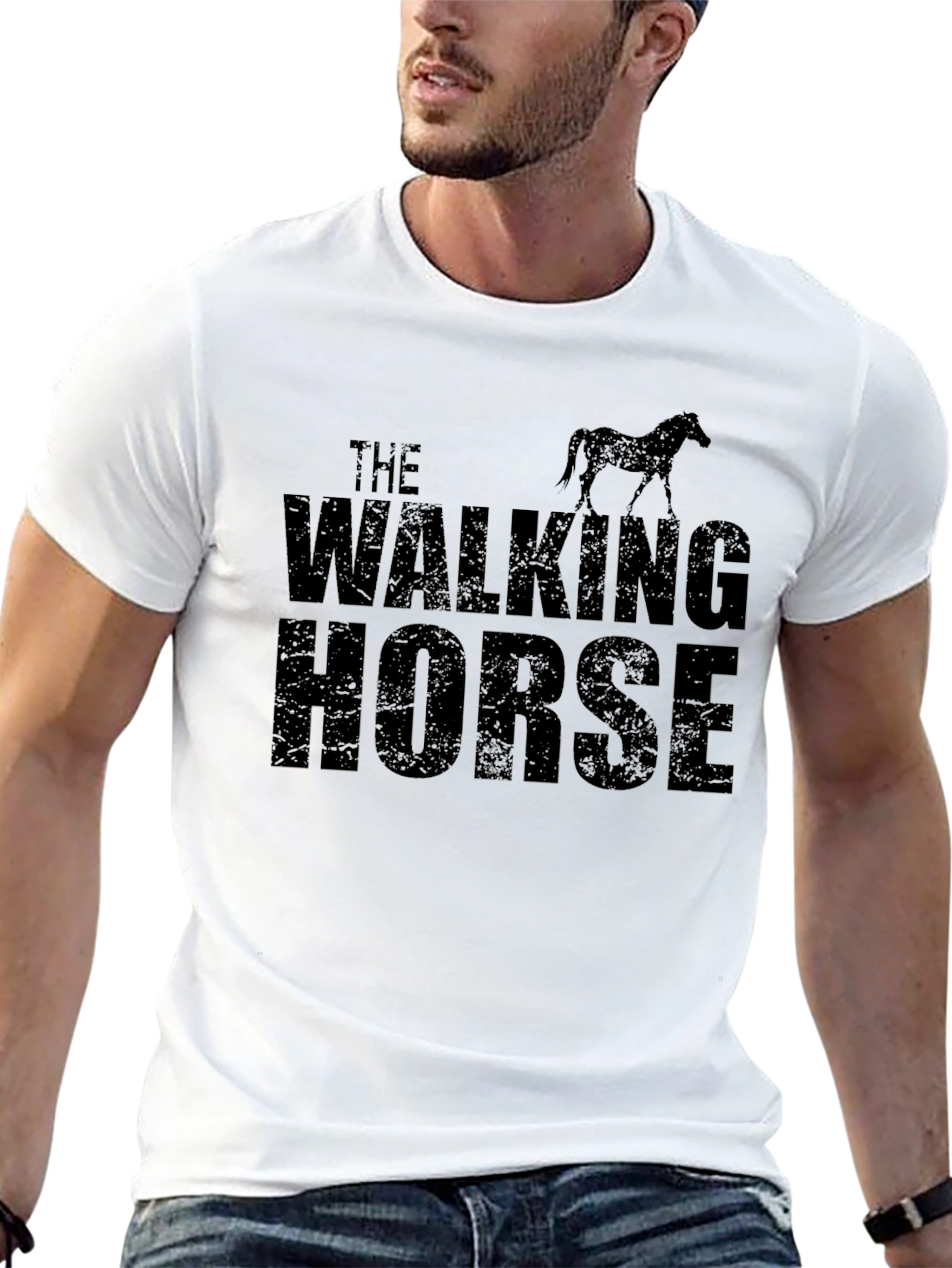 The Walking Horse Graphic T-Shirt