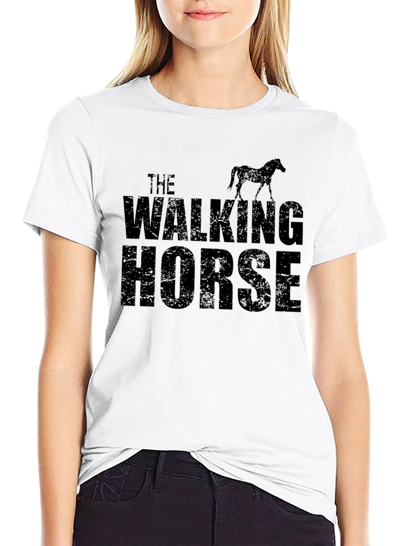 The Walking Horse Graphic T-Shirt