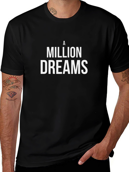 A Million Dreams Black T-Shirt