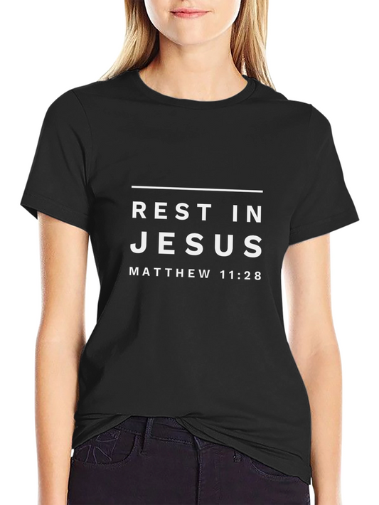 Rest in Jesus Graphic Tee