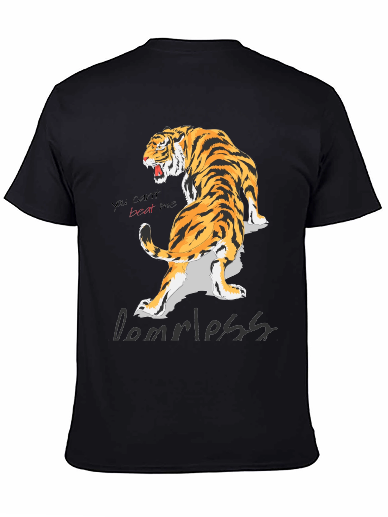 Roaring Tiger Graphic Print T-Shirt - Dominate Style!