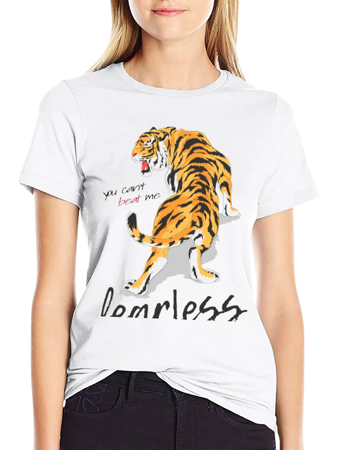 Roaring Tiger Graphic Print T-Shirt - Dominate Style!