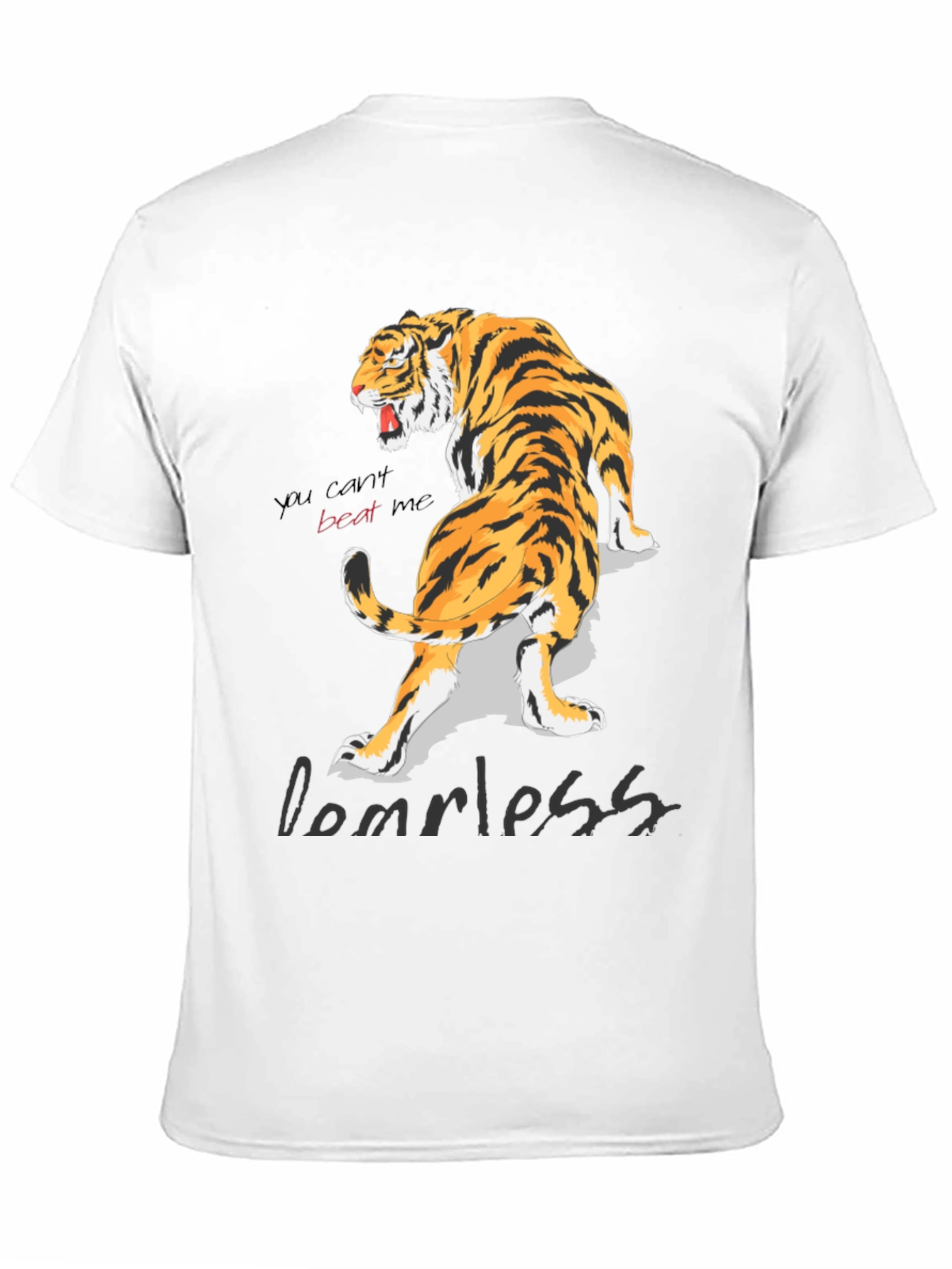 Roaring Tiger Graphic Print T-Shirt - Dominate Style!