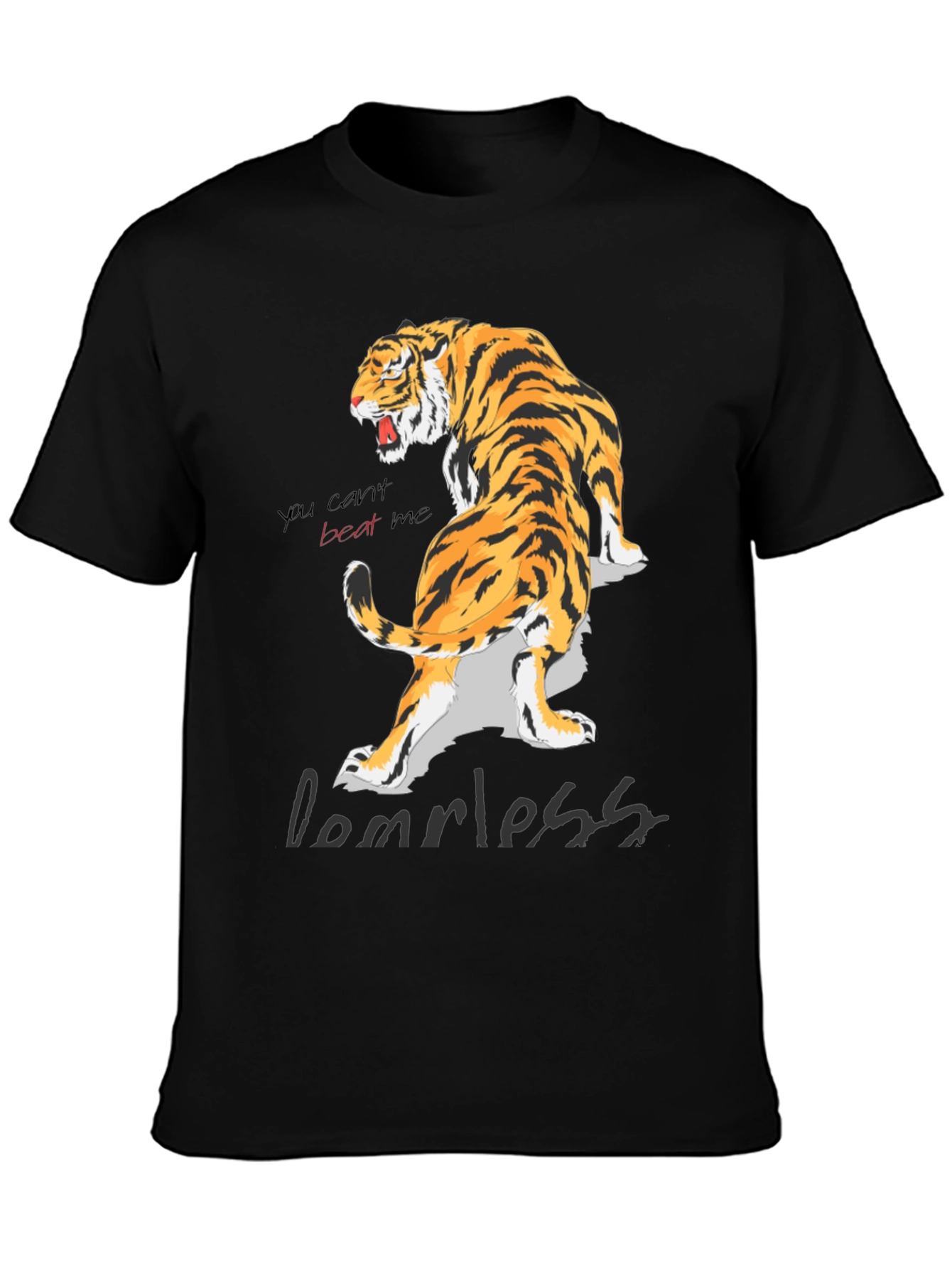 Roaring Tiger Graphic Print T-Shirt - Dominate Style!