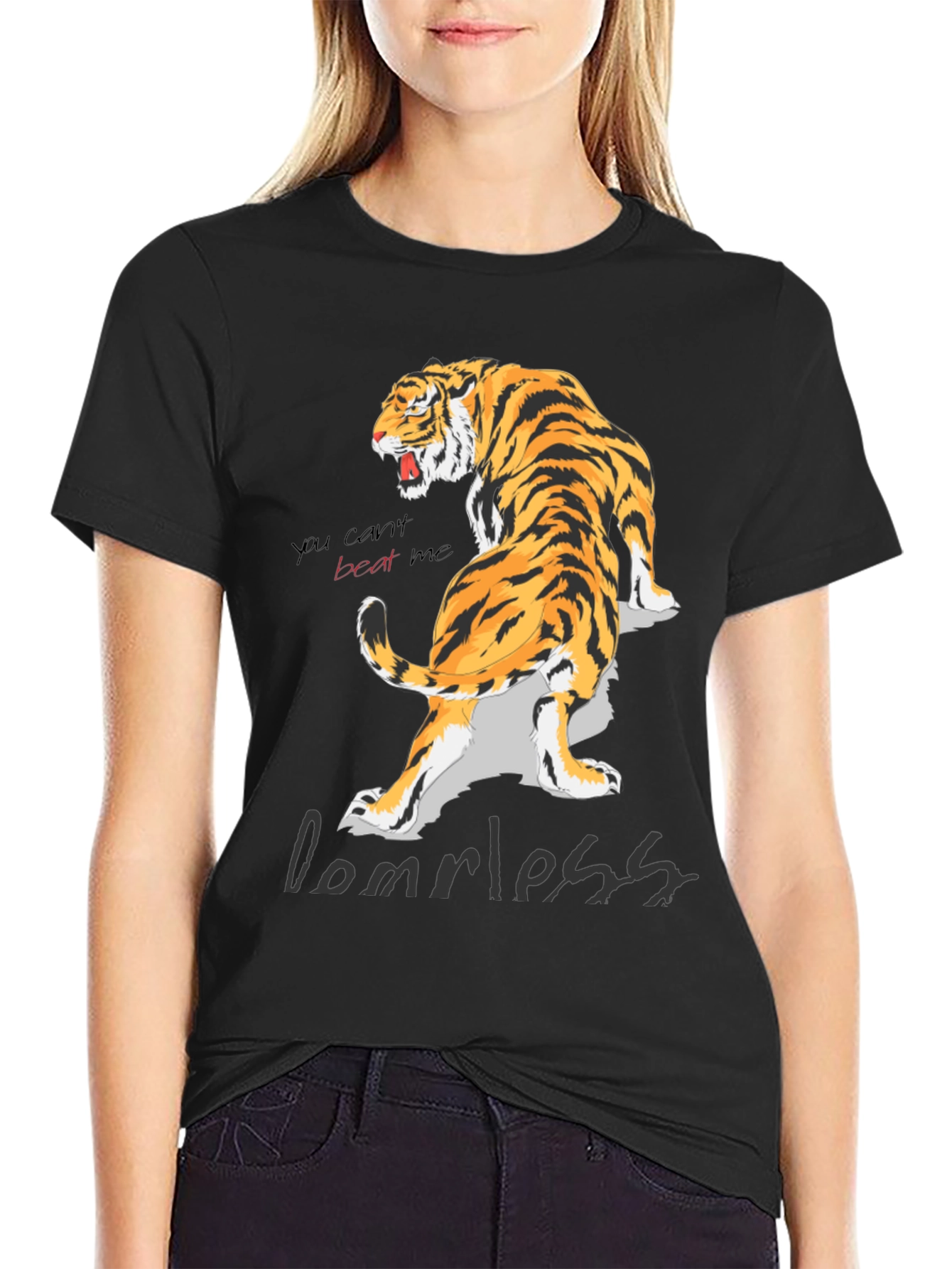 Roaring Tiger Graphic Print T-Shirt - Dominate Style!