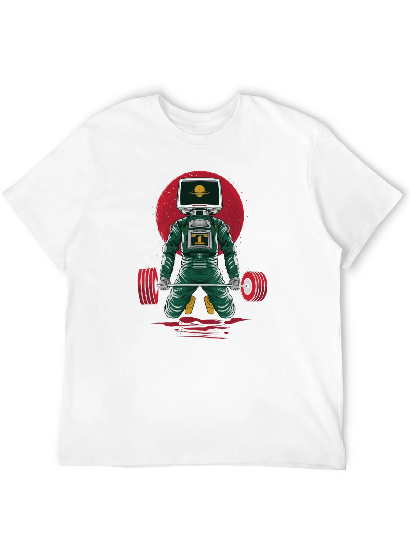 Astronaut Gym T-Shirt