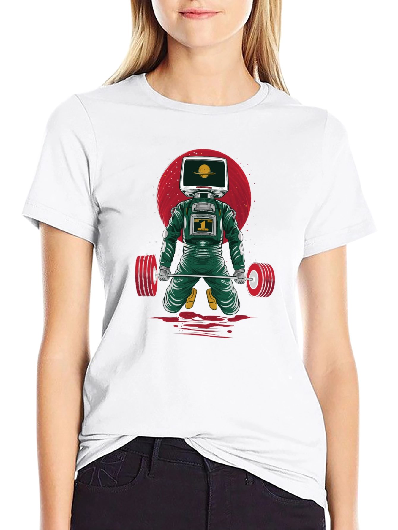 Astronaut Gym T-Shirt