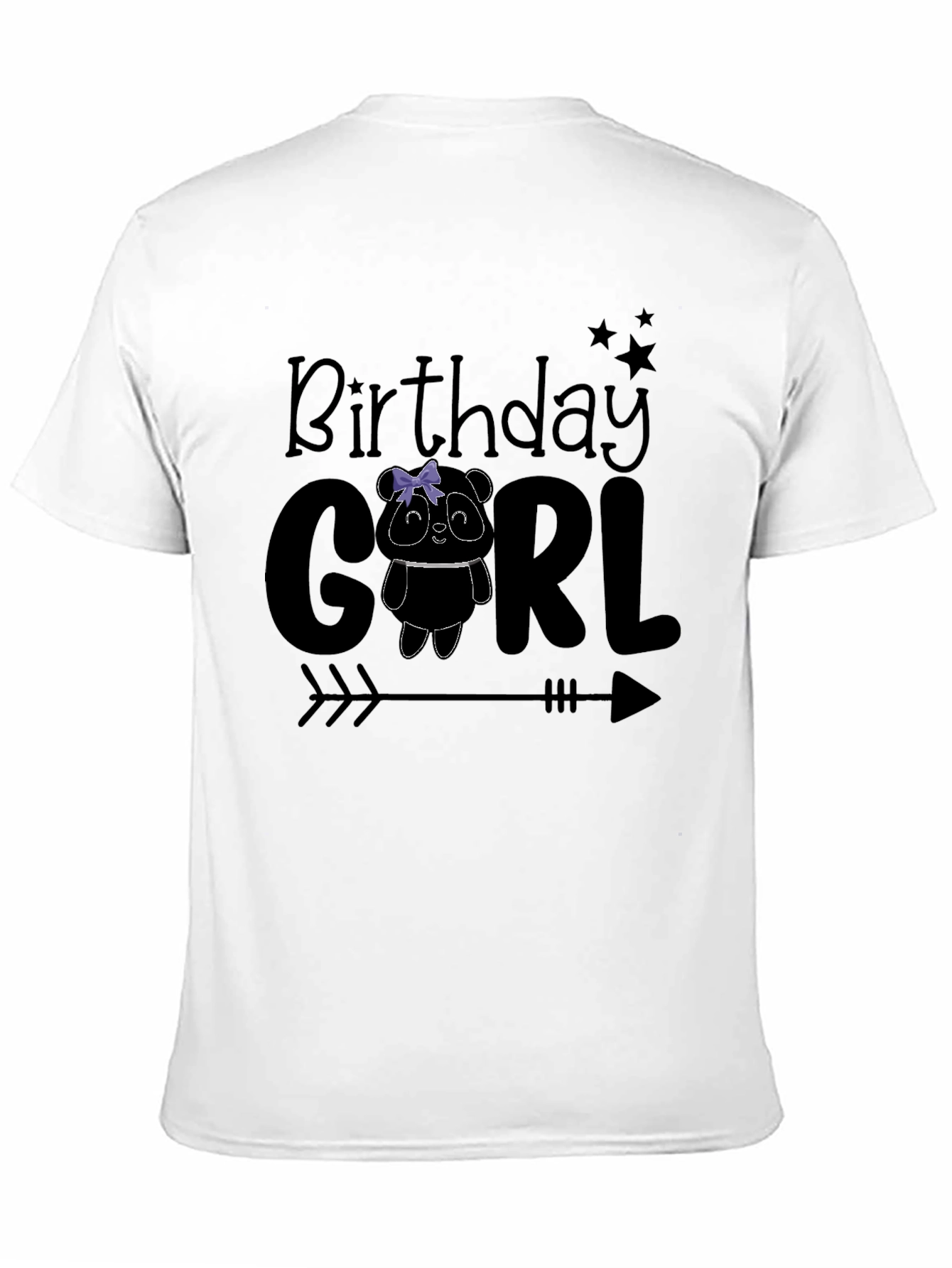 Birthday Girl Panda T-Shirt